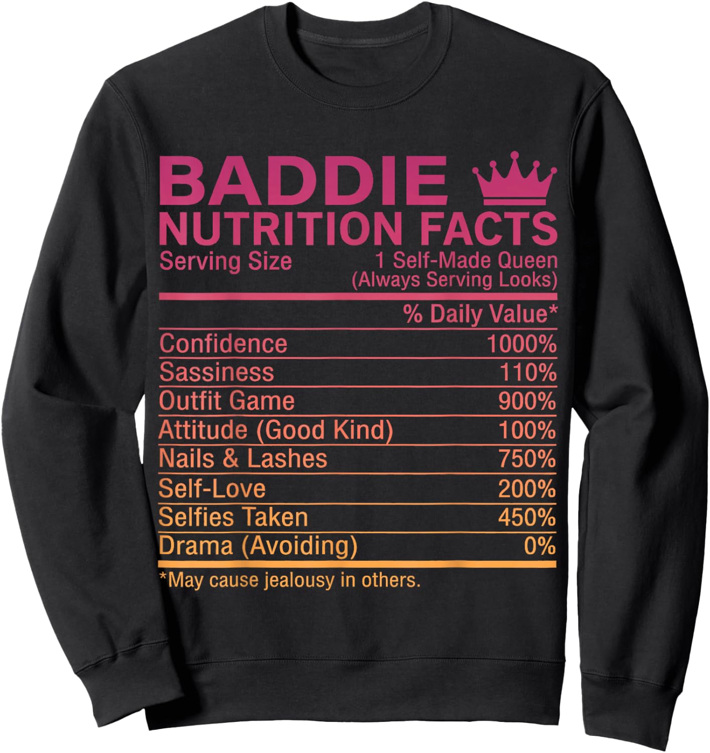 Certified Baddie Sweatshirt - Sweatshirt | Black