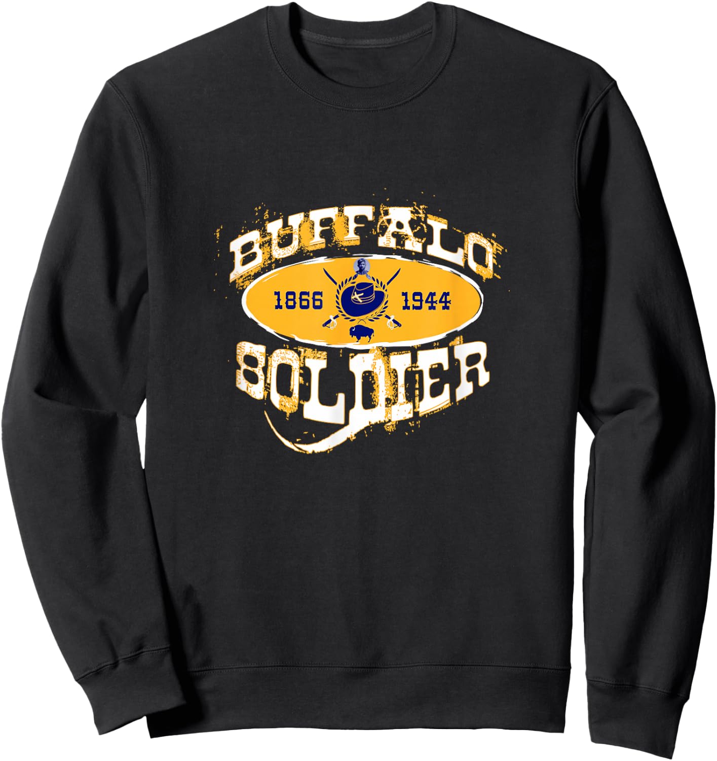 Buffalo Soldier Sweatshirt - Sweatshirt | Black