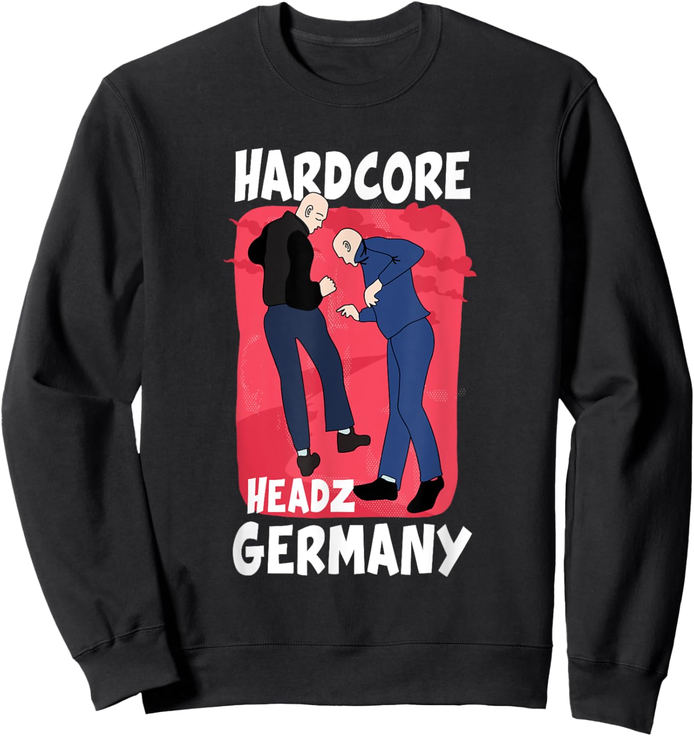 Uptempo Hardcore Festival Merch Gabber Sweatshirt - Sweatshirt | Black