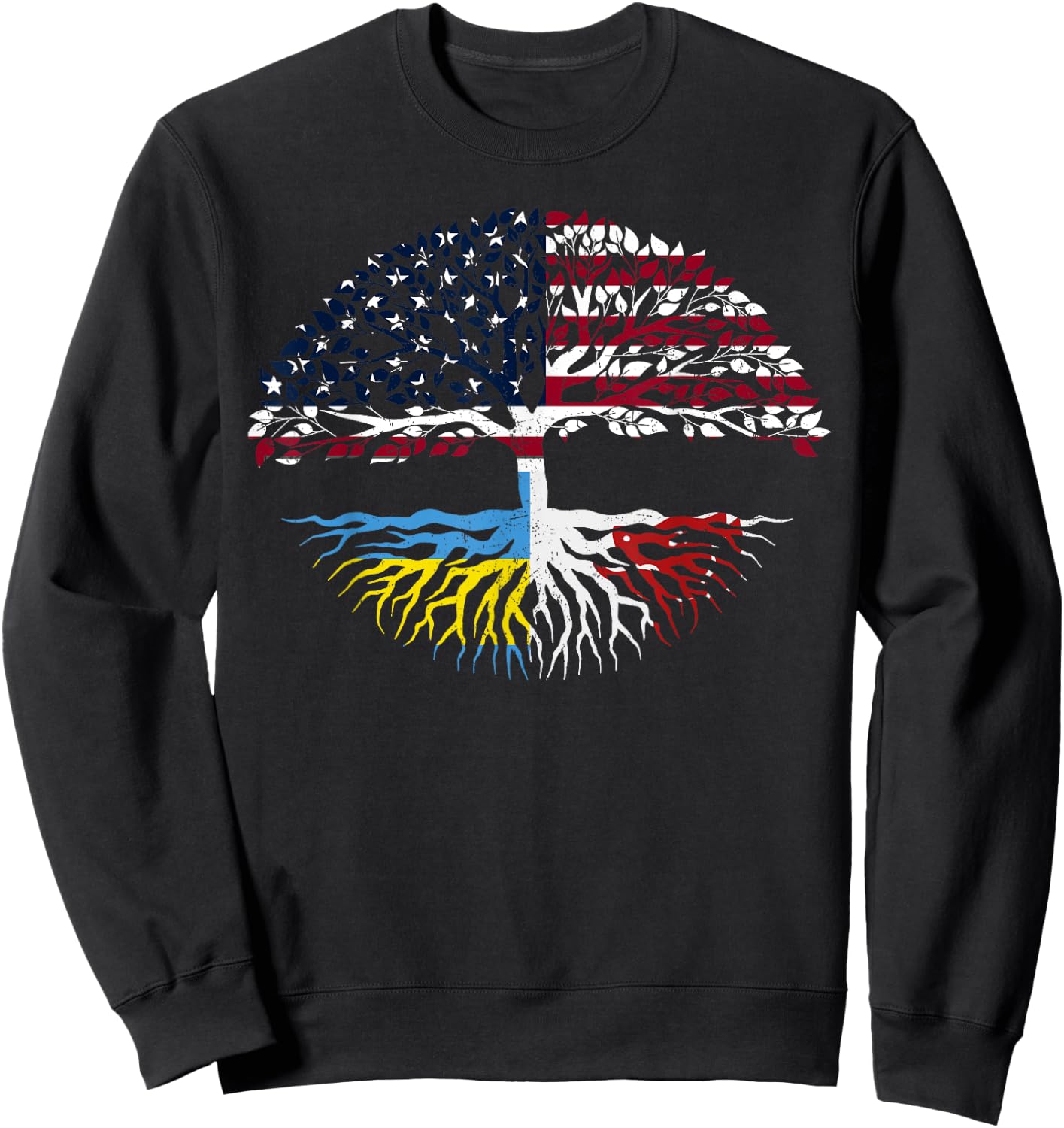 Rusyn Carpatho Slavic ethnic Carpathian diaspora Ruthenians Sweatshirt - Sweatshirt | Black