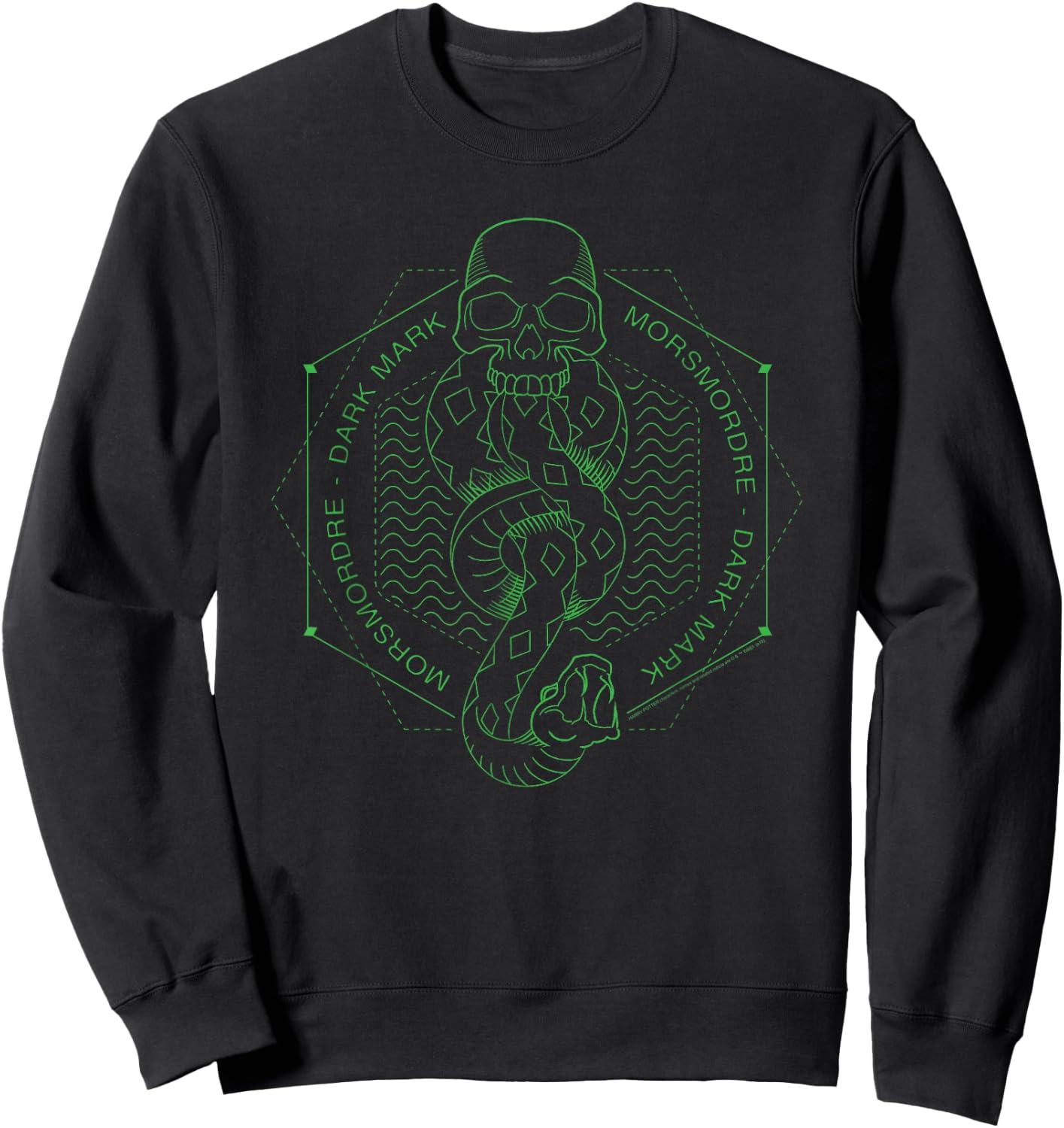 Popfunk Harry Potter Morsmordre Dark Mark Sweatshirt - Sweatshirt | Black