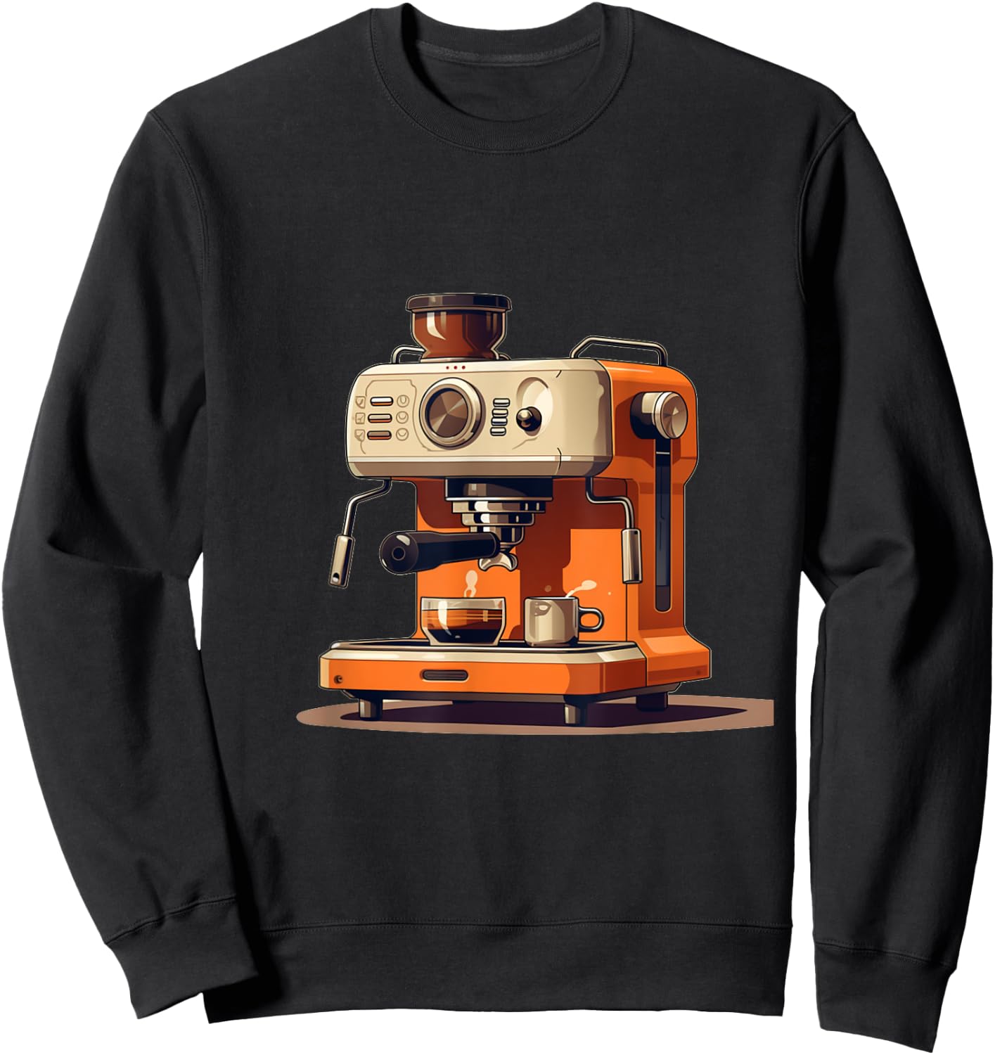Professional Bean-to-cup coffee machine costume Sweatshirt - Sweatshirt | Black