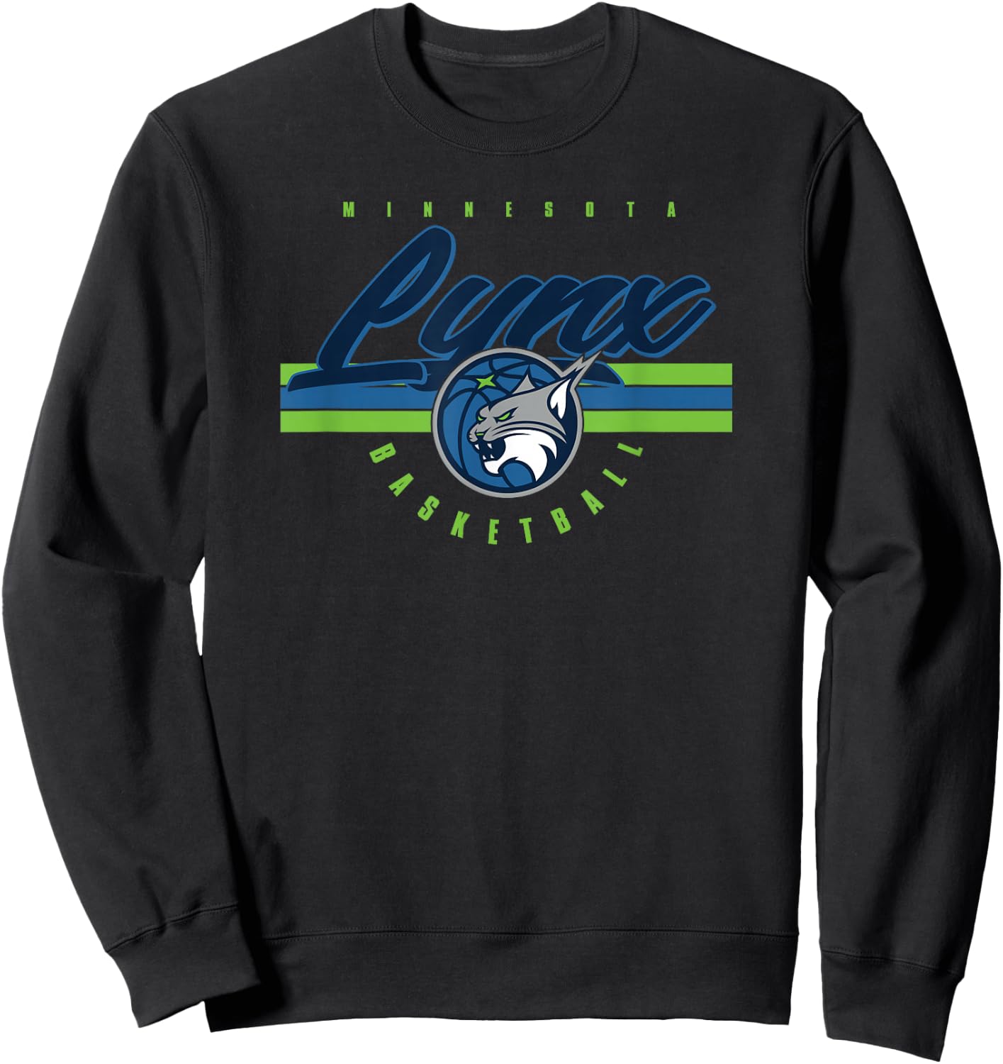 WNBA Minnesota Lynx Off The Bench Sweatshirt - Sweatshirt | Black