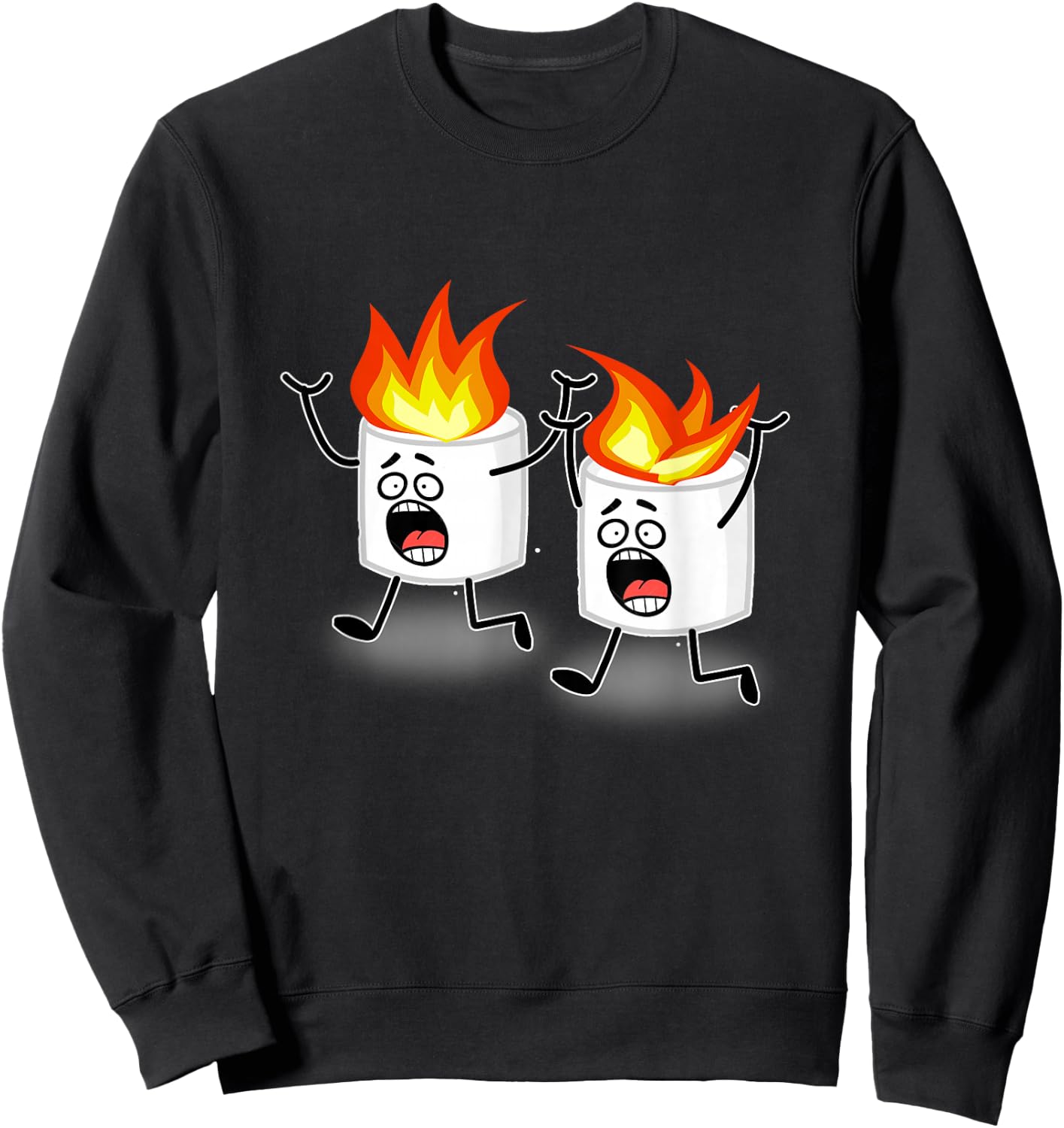 Children's Camp Camping Funny Boys Kids Sweatshirt - Sweatshirt | Black