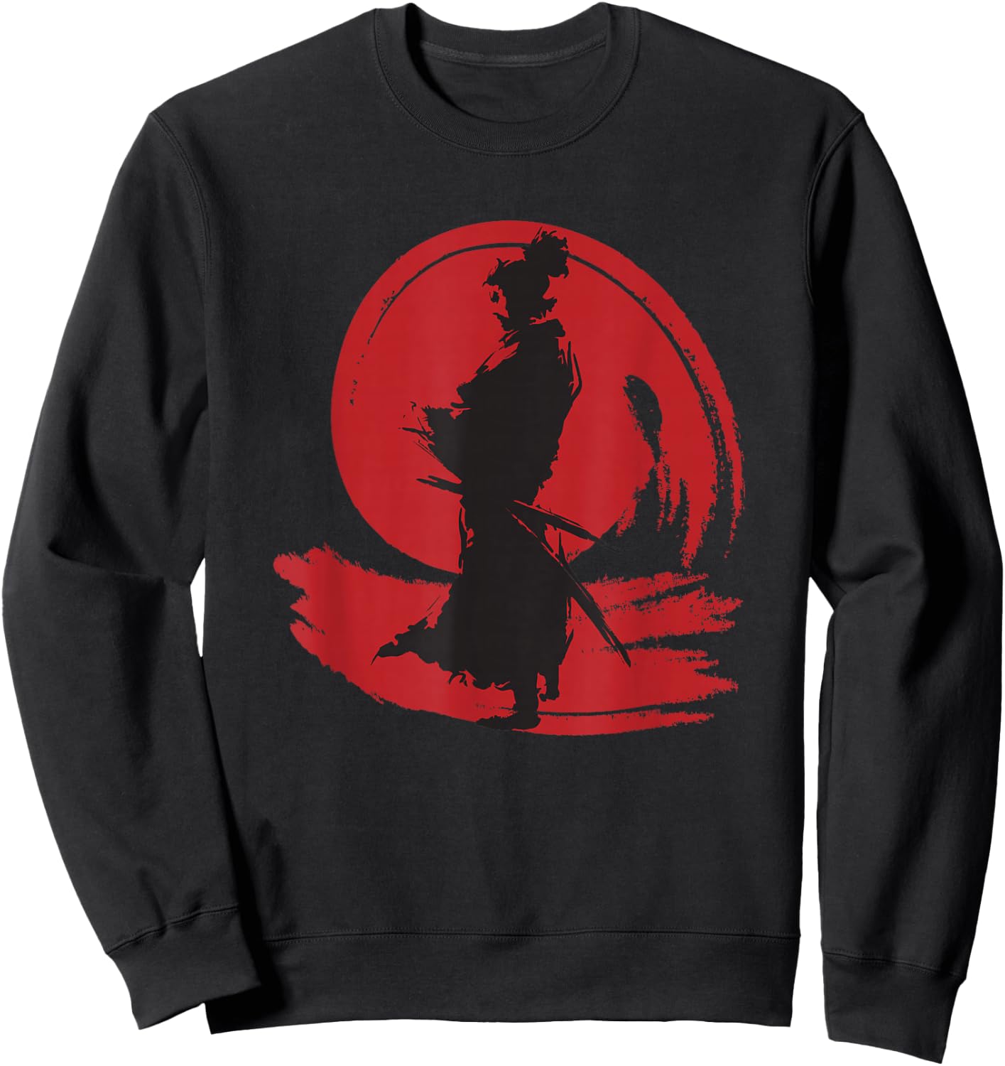 Miyamoto Musashi Samurai Bushido Warrior Wisdom Sweatshirt - Sweatshirt | Black