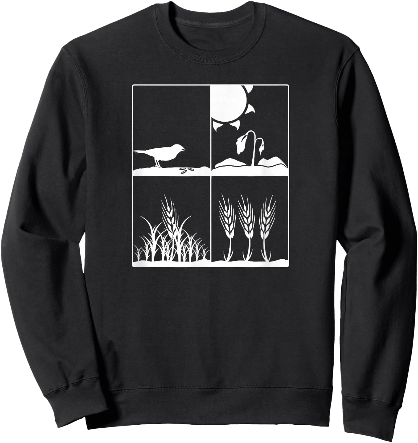 Parable of the Sower Christian Sweatshirt - Sweatshirt | Black