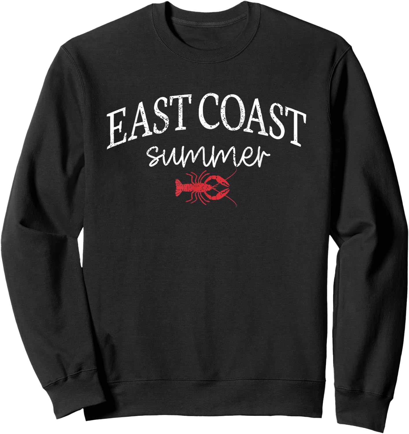 East Coast Summer Sweatshirt - Sweatshirt | Black