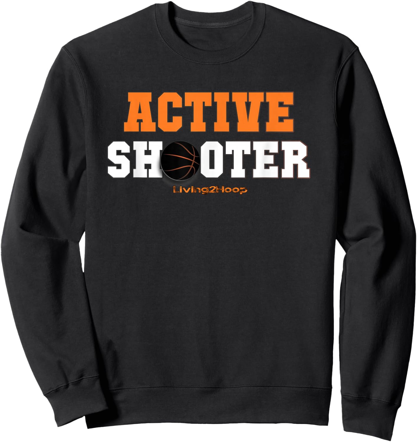 Shooters Shoot Basketball Clothing playing basketball sports Sweatshirt - Sweatshirt | Black