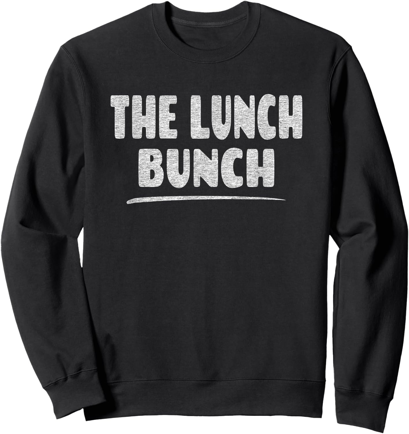 The Lunch Bunch - School Lunch Hero Cafeteria Group Sweatshirt - Sweatshirt | Black