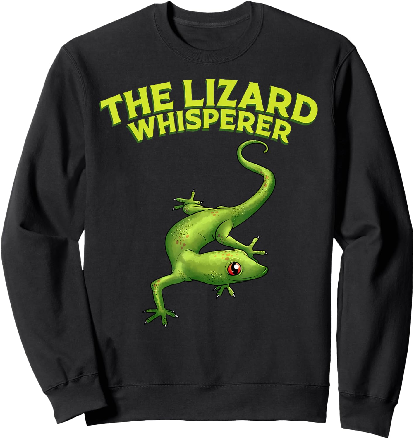 Cool Lizard Whisperer Gift Boys Girls Kids Reptile Lover Sweatshirt - Sweatshirt | Black