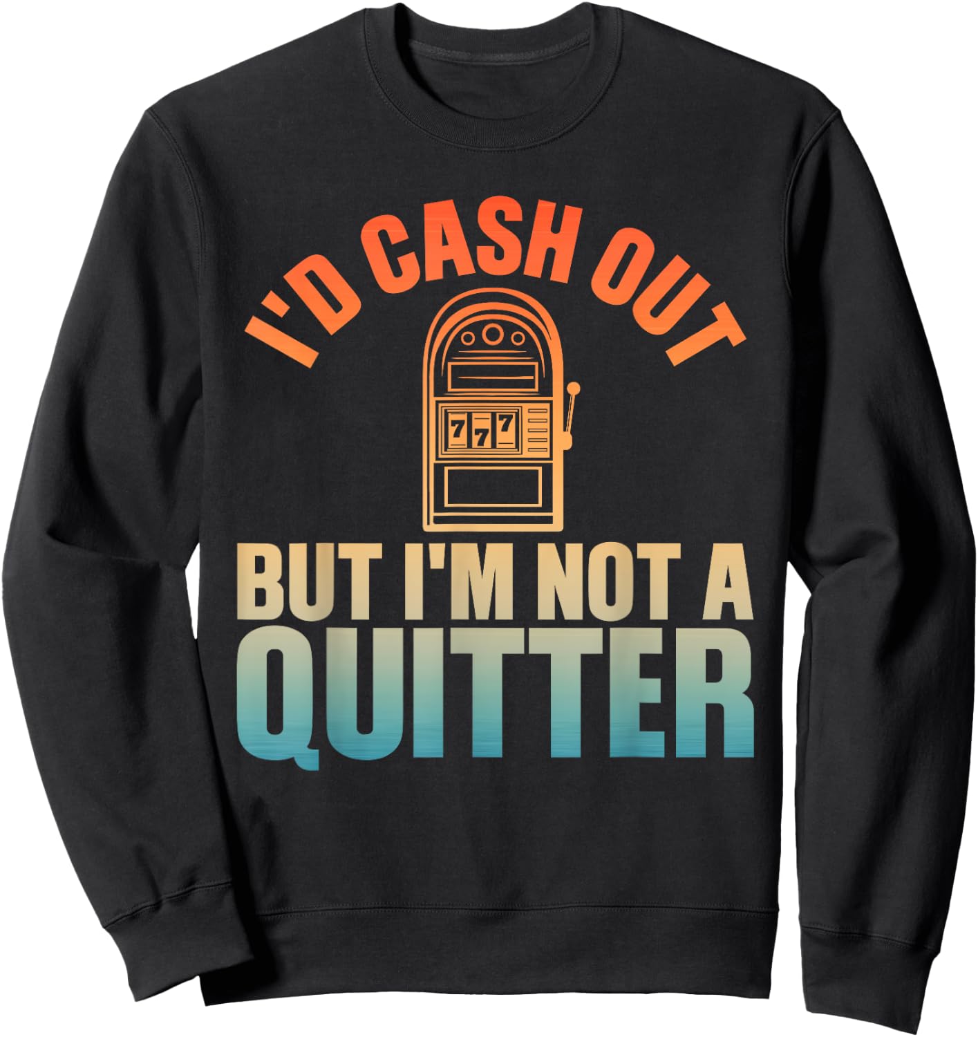Best Gambling Art Women Poker Card Game Casino Lover Sweatshirt - Sweatshirt | Black