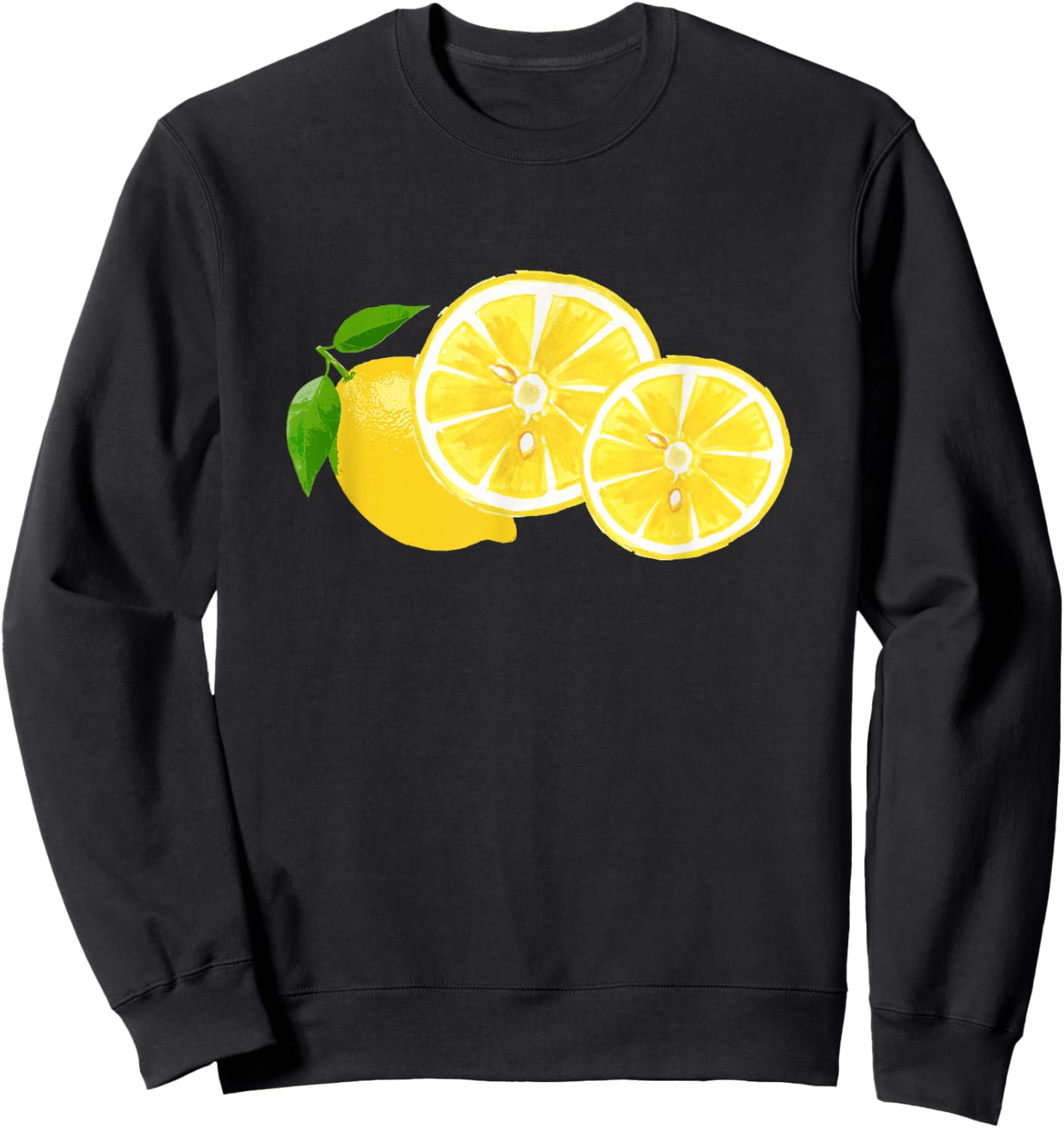Cute Lemon , Women, and Kids Sweatshirt - Sweatshirt | Black