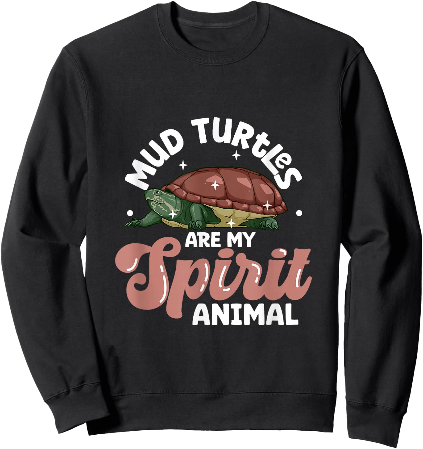 My spirit animal - Mud Turtle Sweatshirt - Sweatshirt | Black