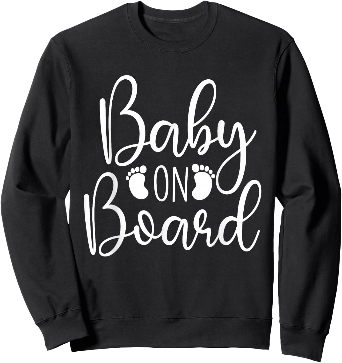 Baby On Board - Gender Reveal Party Baby Shower Pregnancy Sweatshirt - Sweatshirt | Black
