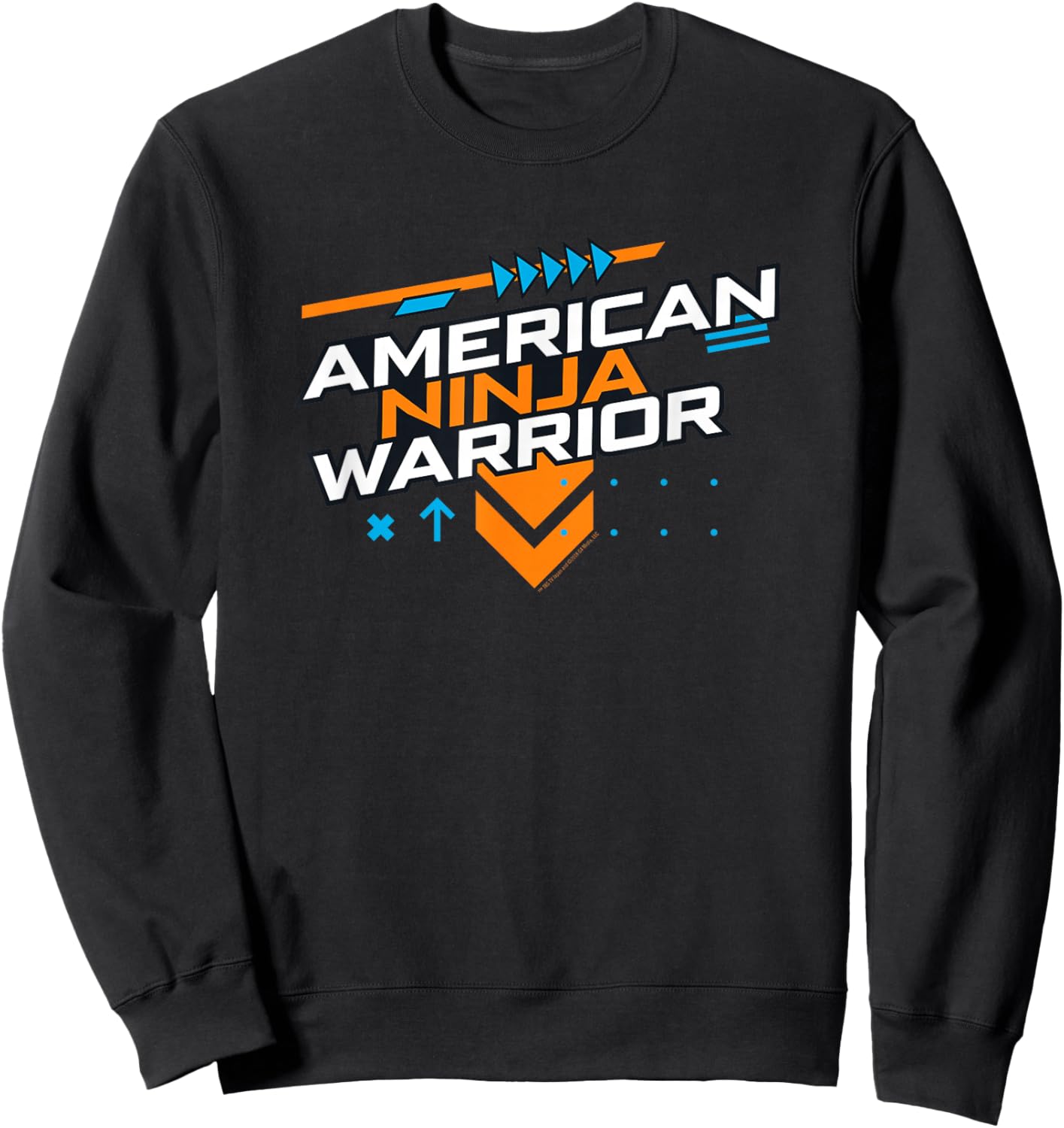 American Ninja Warrior Graphic Standard Sweatshirt - Sweatshirt | Black