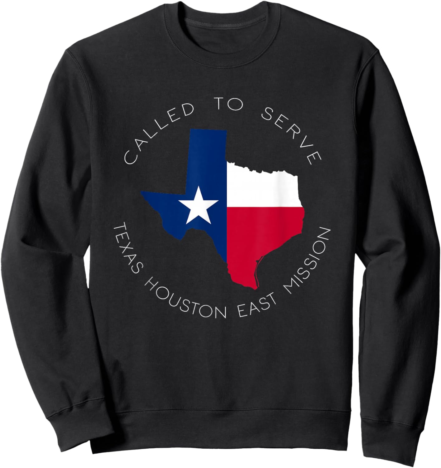 Texas Houston East Mission Sweatshirt - Sweatshirt | Black