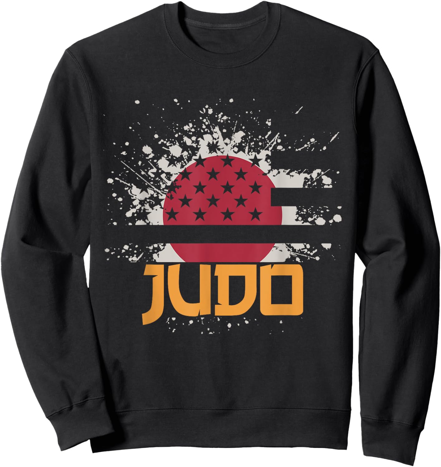 Japan USA Flag Martial Arts Judoka Combat Sports Judo Women Kids Men Sweatshirt - Sweatshirt | Black