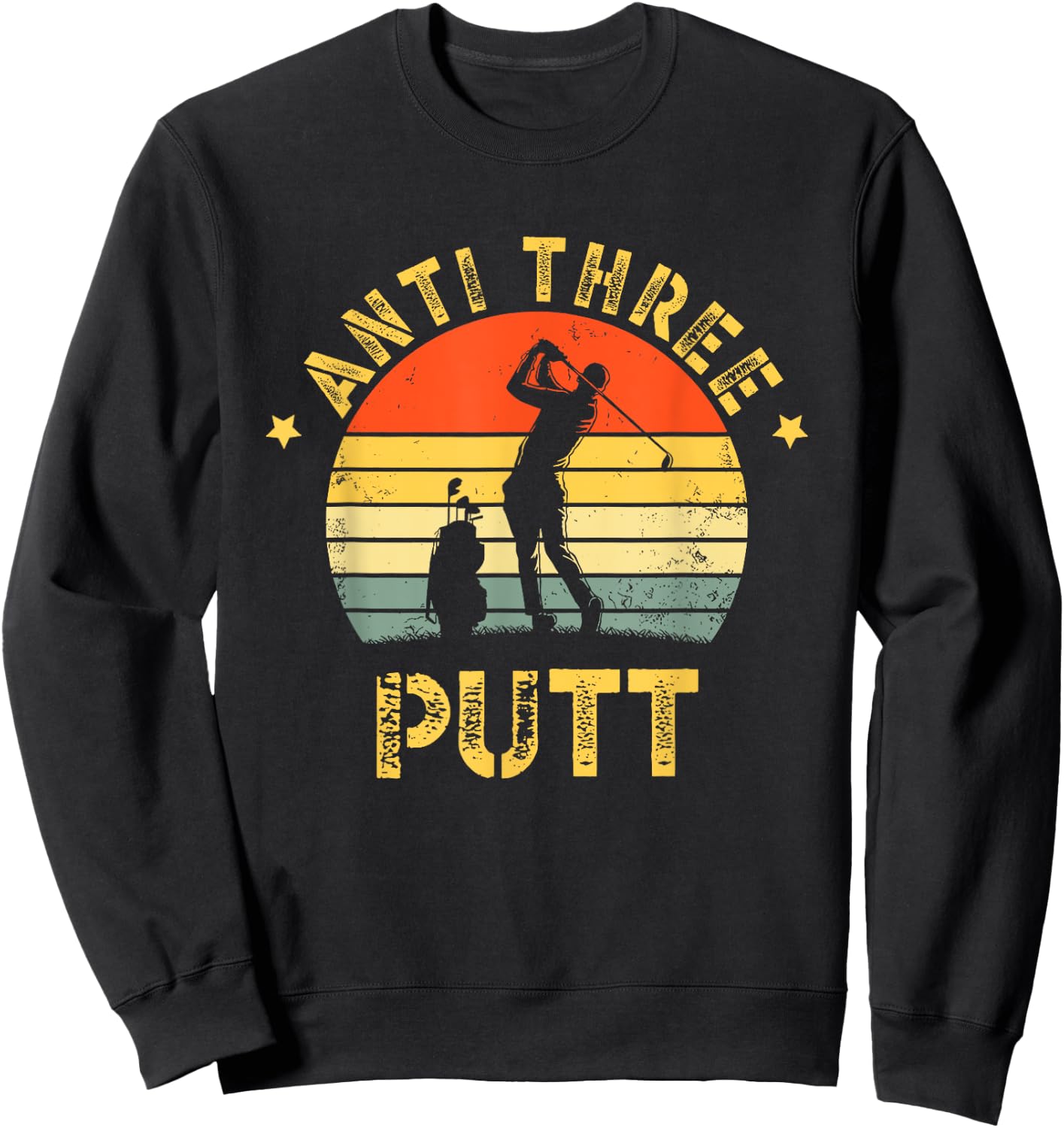 Anti 3 Putt Sweatshirt - Sweatshirt | Black