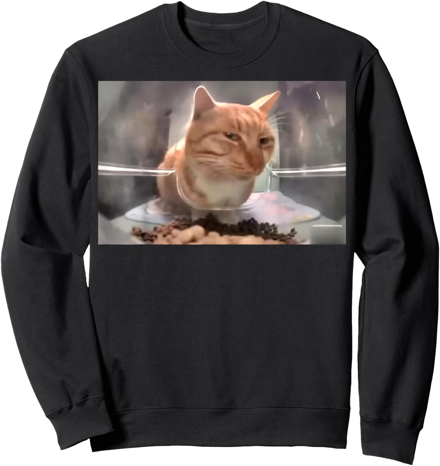 Mr Fresh Cat Sweatshirt - Sweatshirt | Black