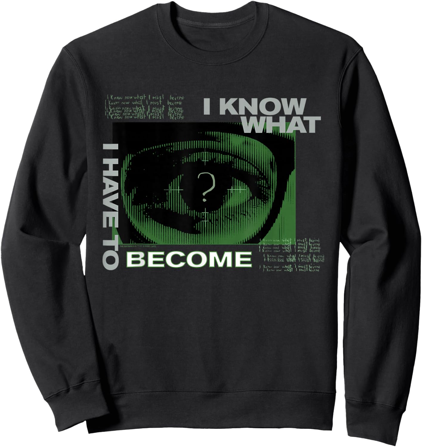 The Batman Become The Riddler Sweatshirt - Sweatshirt | Black