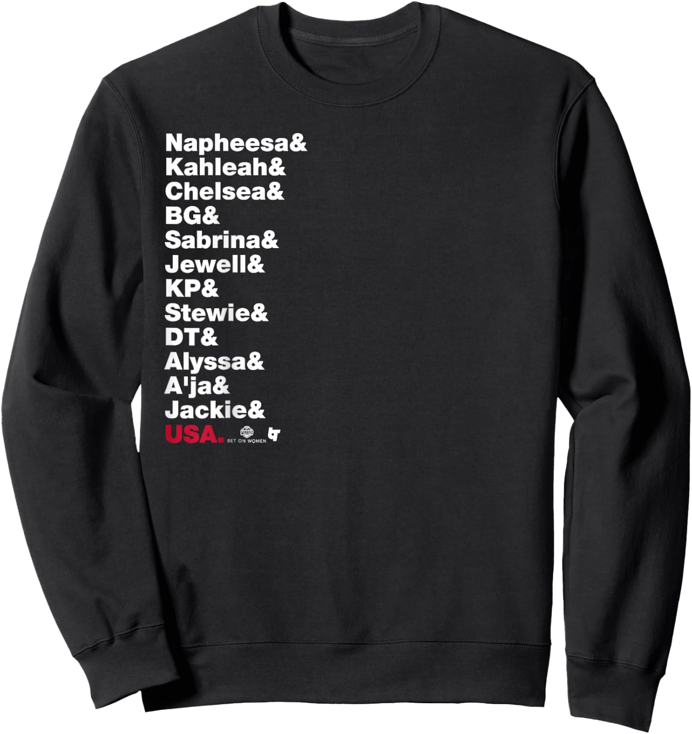 2024: USA All Stars WNBPA Sweatshirt - Sweatshirt | Black
