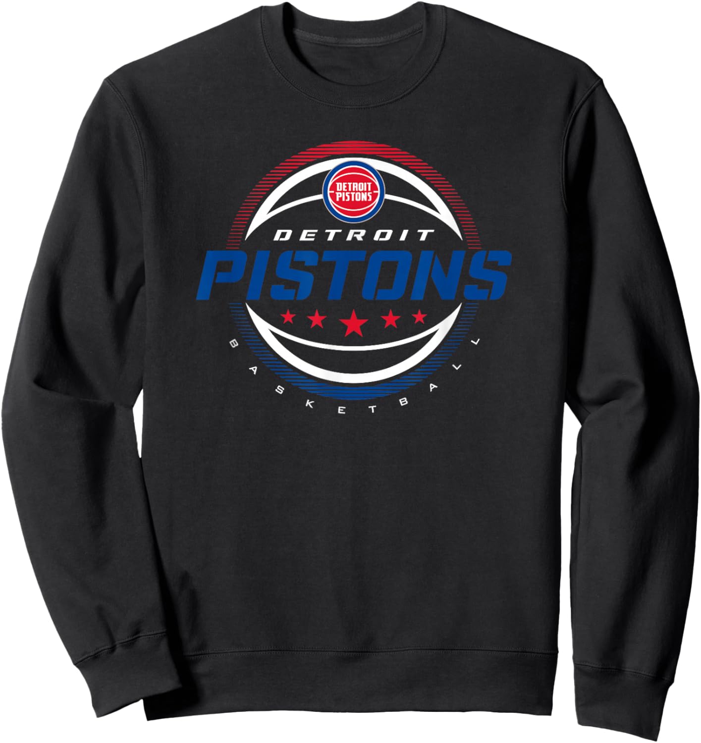 NBA Detroit Pistons The Rock Sweatshirt - Sweatshirt | Black