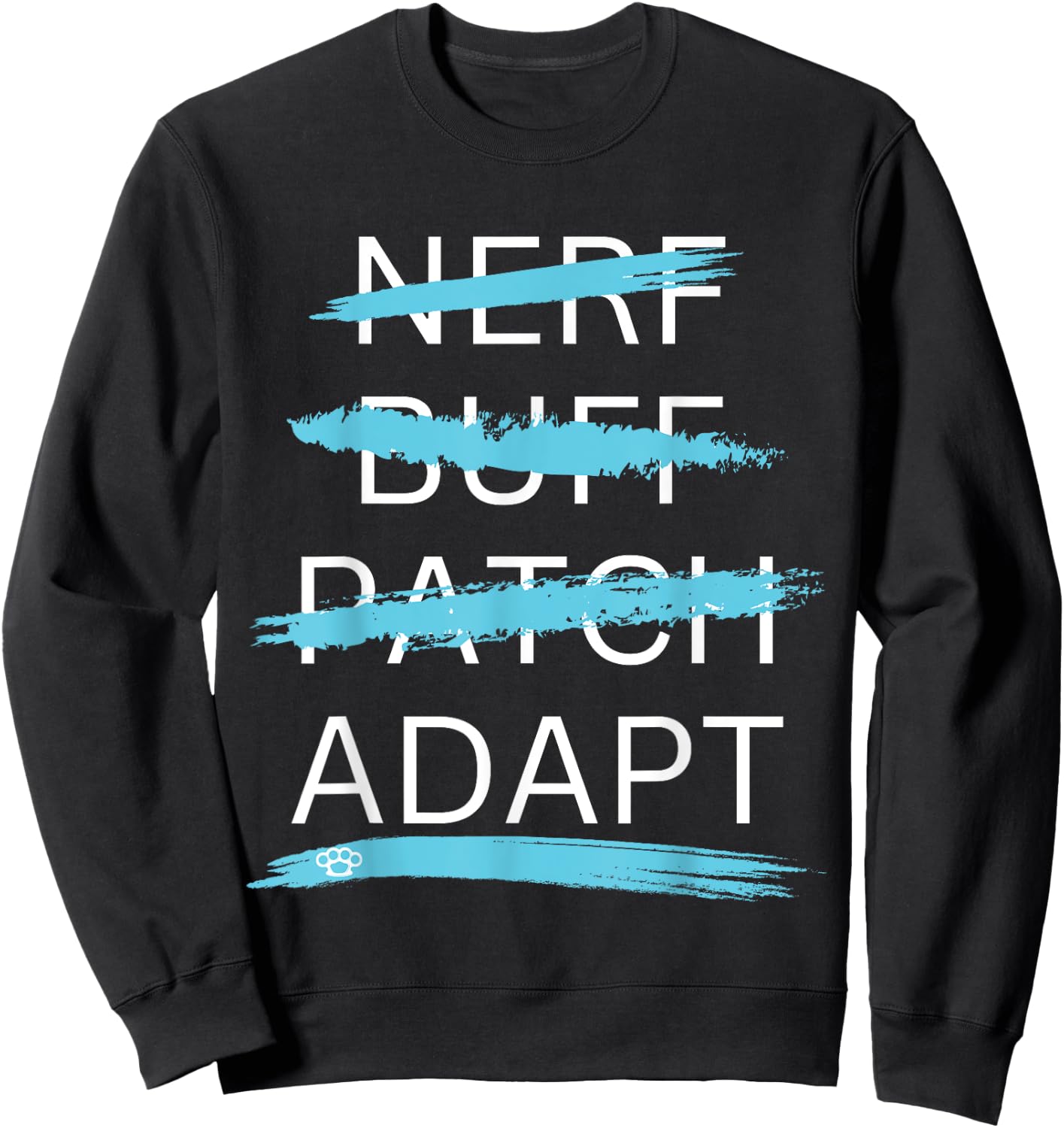 Nerf Buff Patch - ADAPT Sweatshirt - Sweatshirt | Black