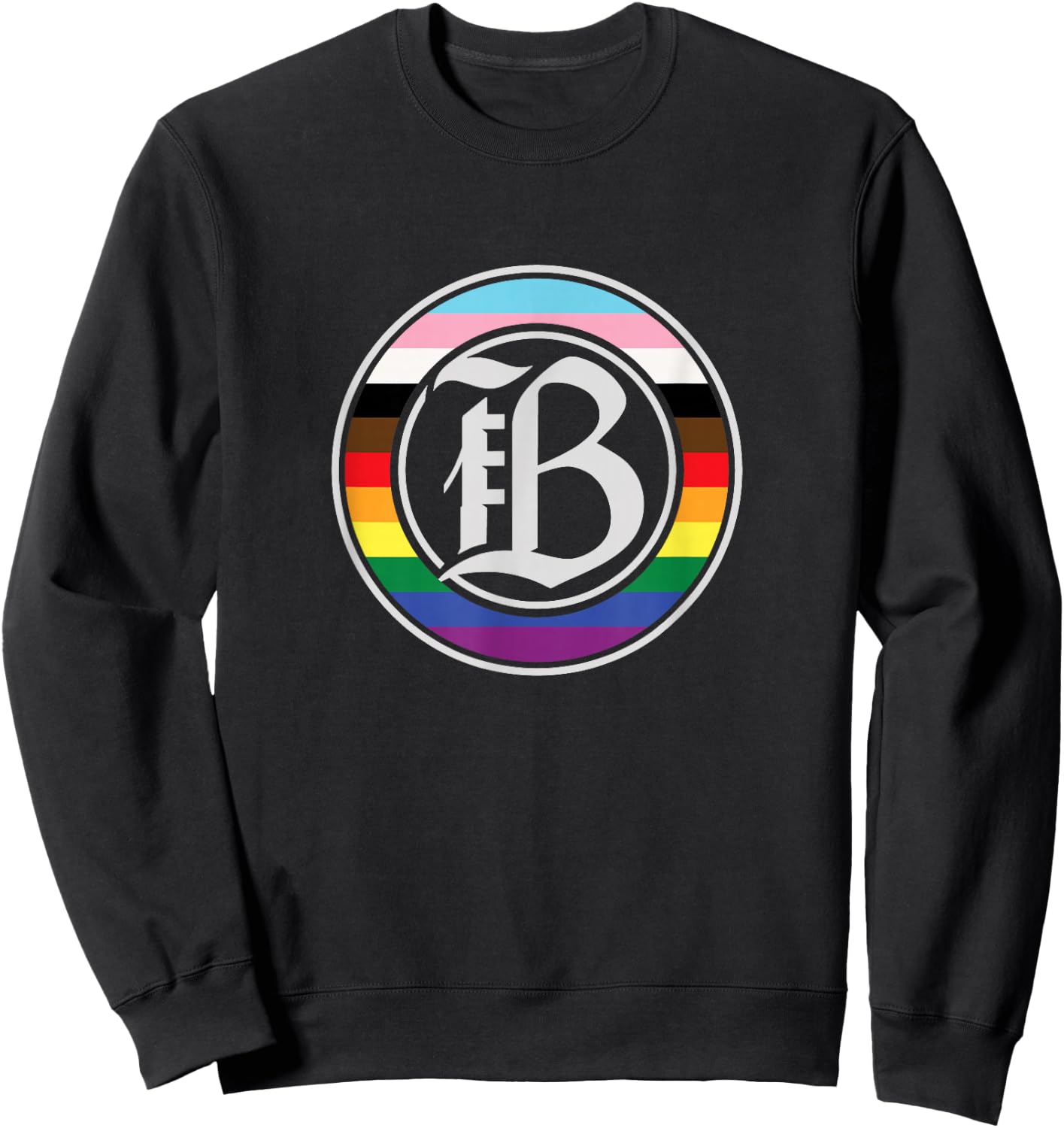 NWSL Bay FC Pride Logo Sweatshirt - Sweatshirt | Black