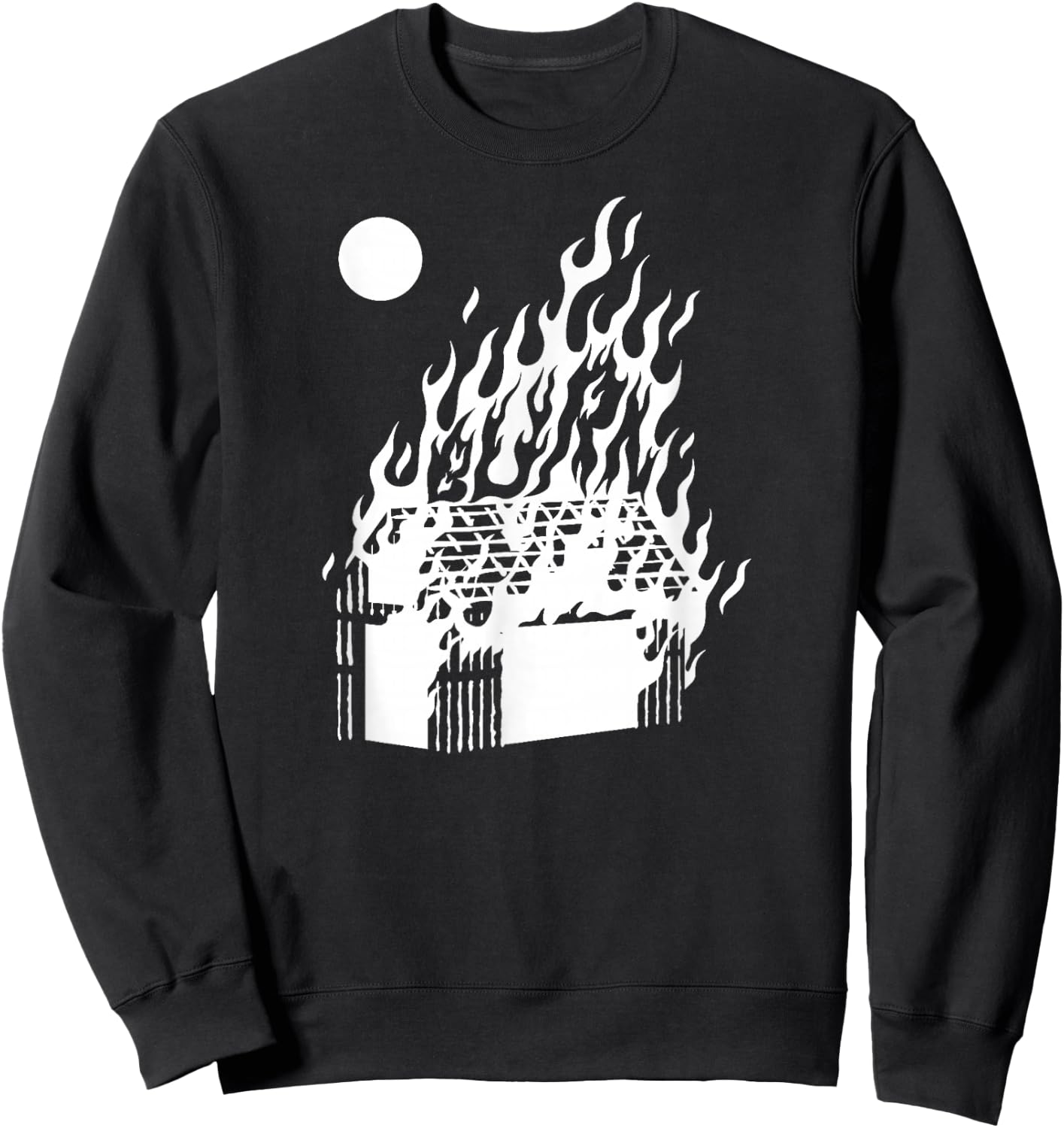 Marvel Agatha All Along Disney+ Agatha Harkness Burn Sweatshirt - Sweatshirt | Black