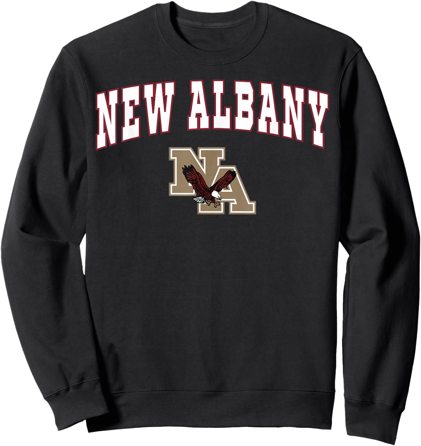 New Albany High School Eagles Sweatshirt - Sweatshirt | Black