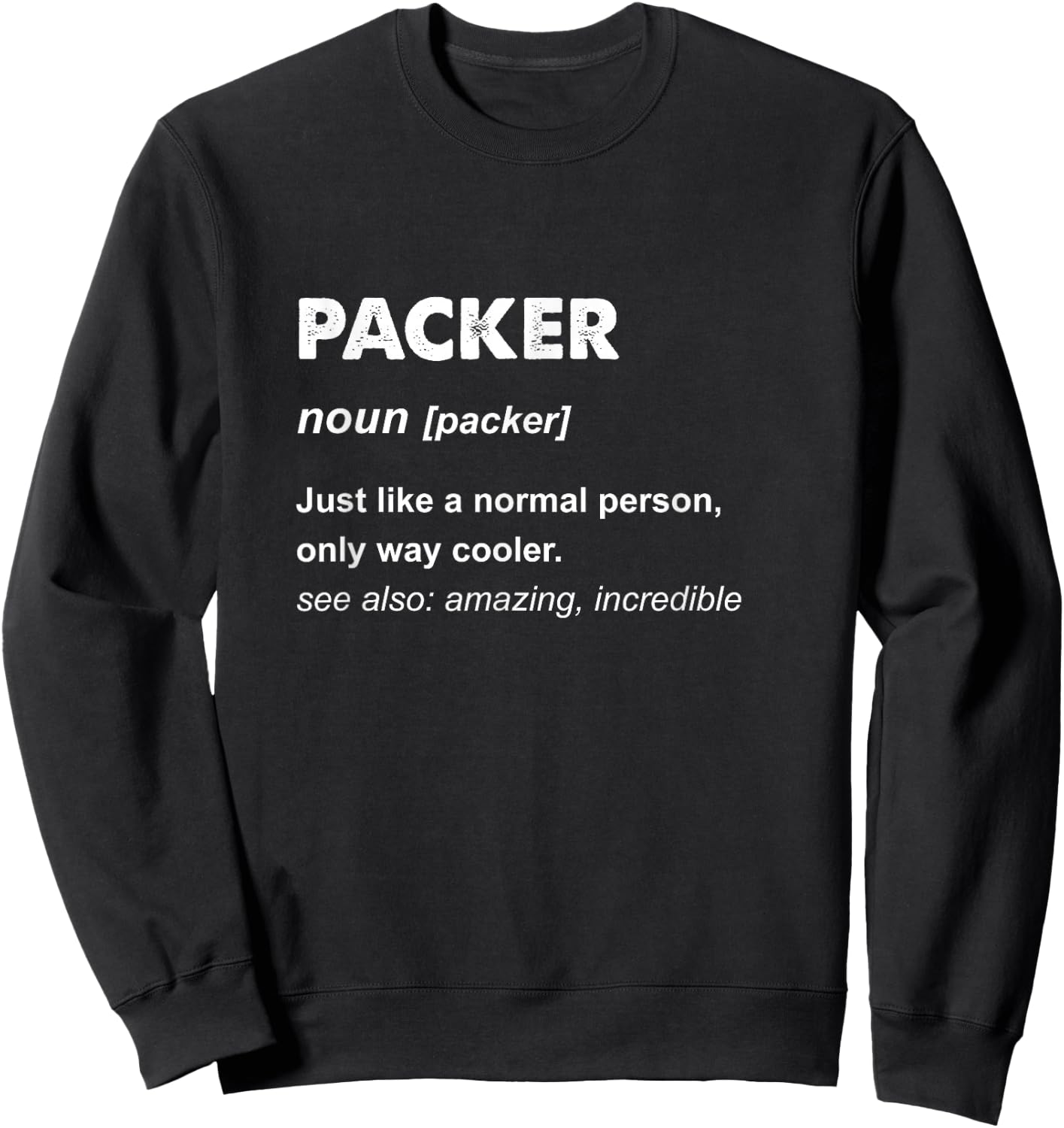 Packer Sweatshirt - Sweatshirt | Black