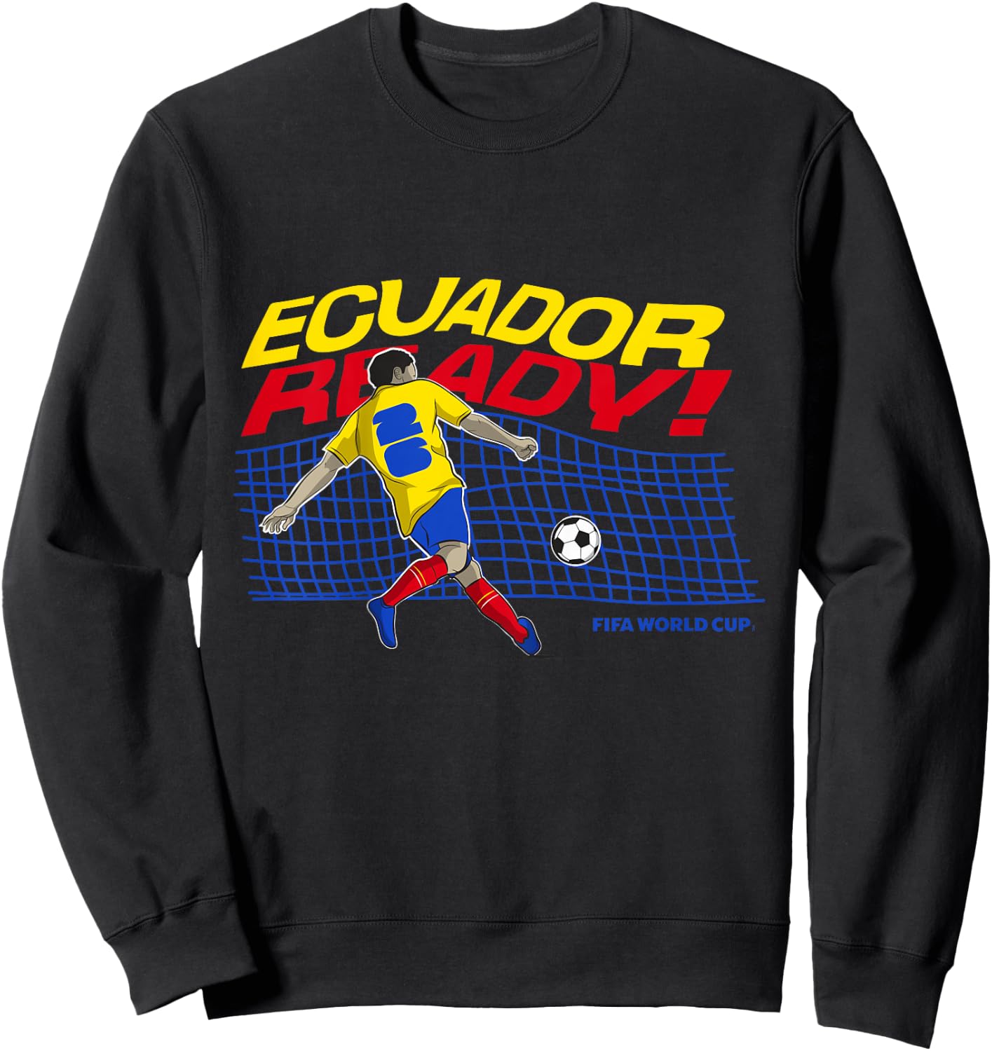 Kids FIFA WORLD CUP26 Qualifier Ecuador Ready Sweatshirt - Sweatshirt | Black