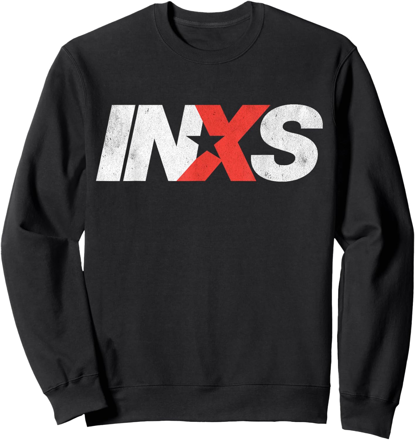 INXS – EW Logo Black Sweatshirt - Sweatshirt | Black