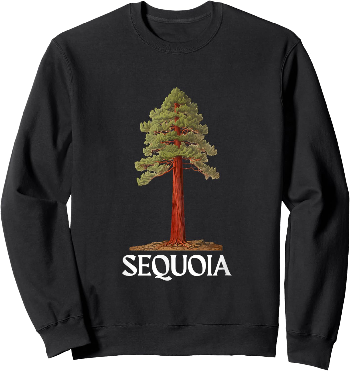 Sequoia Tree Sweatshirt - Sweatshirt | Black