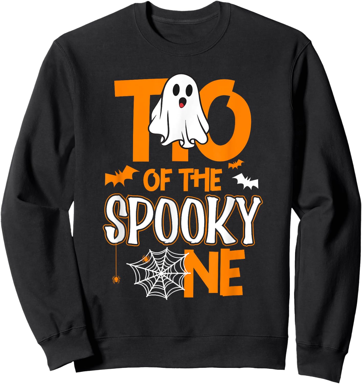 Tio Halloween 1st Birthday Matching Family Spooky One Sweatshirt - Sweatshirt | Black