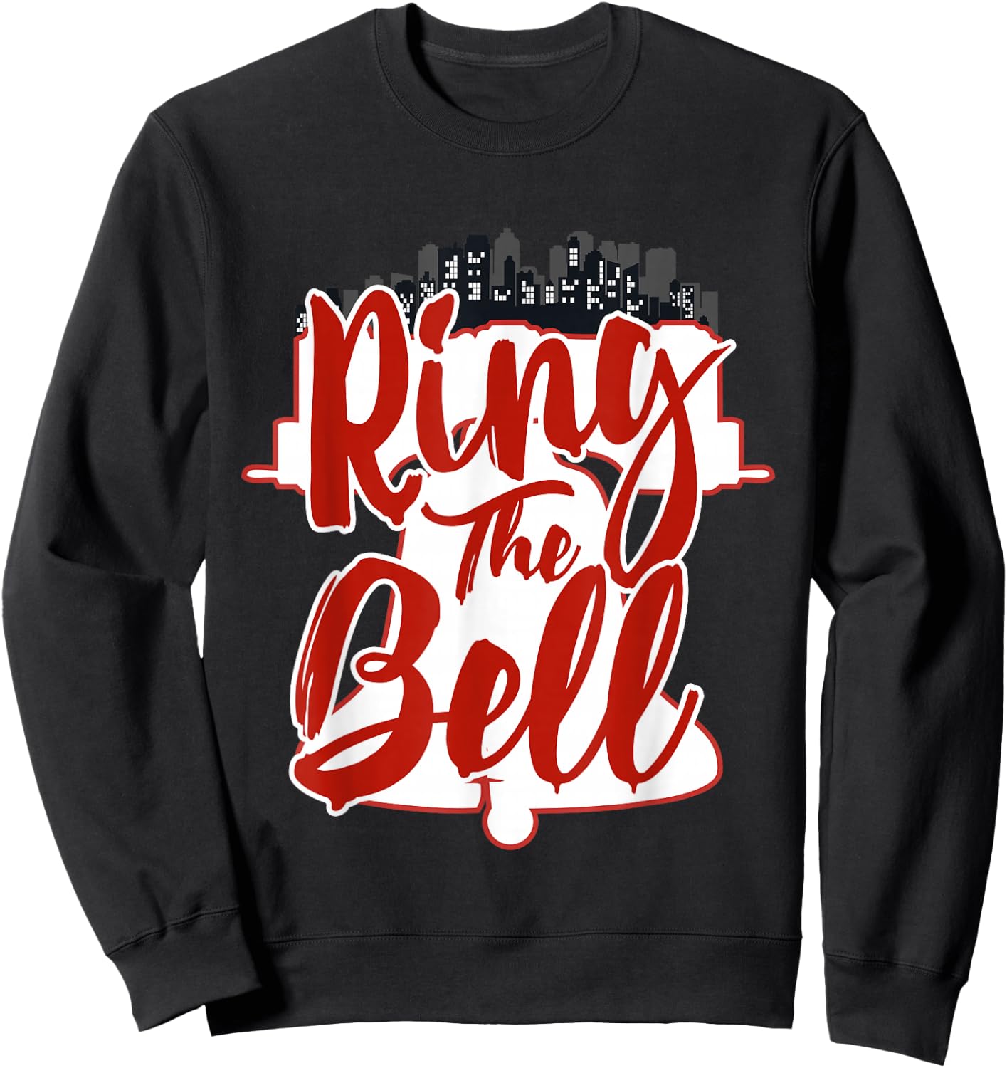 Philly Ring The Bell Philadelphia Baseball Vintage Christmas Sweatshirt - Sweatshirt | Black
