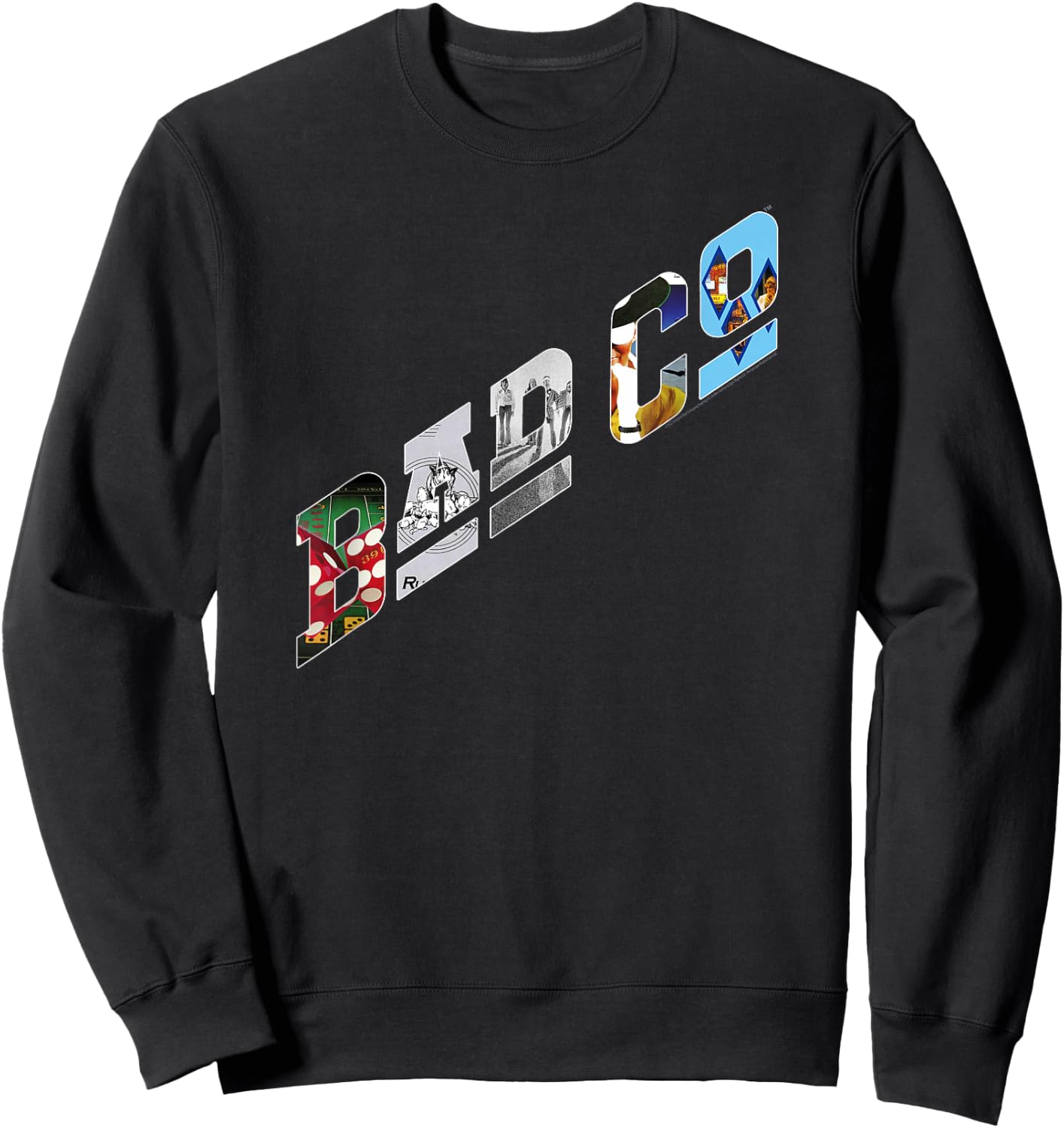 Bad Company The Original Bad Co. Anthology Logo Sweatshirt - Sweatshirt | Black