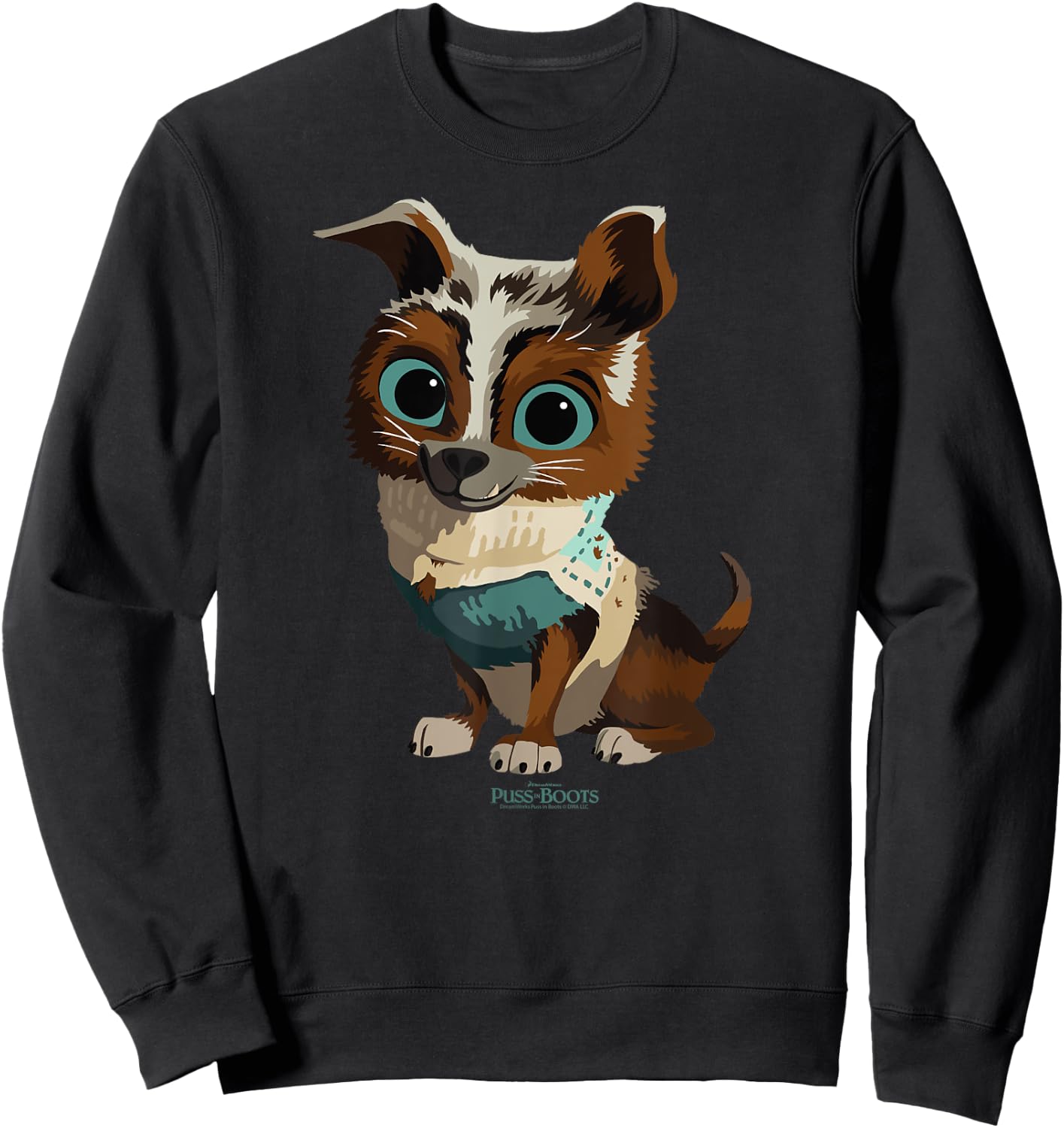 DreamWorks Puss in Boots: The Last Wish Perrito Sweatshirt - Sweatshirt | Black