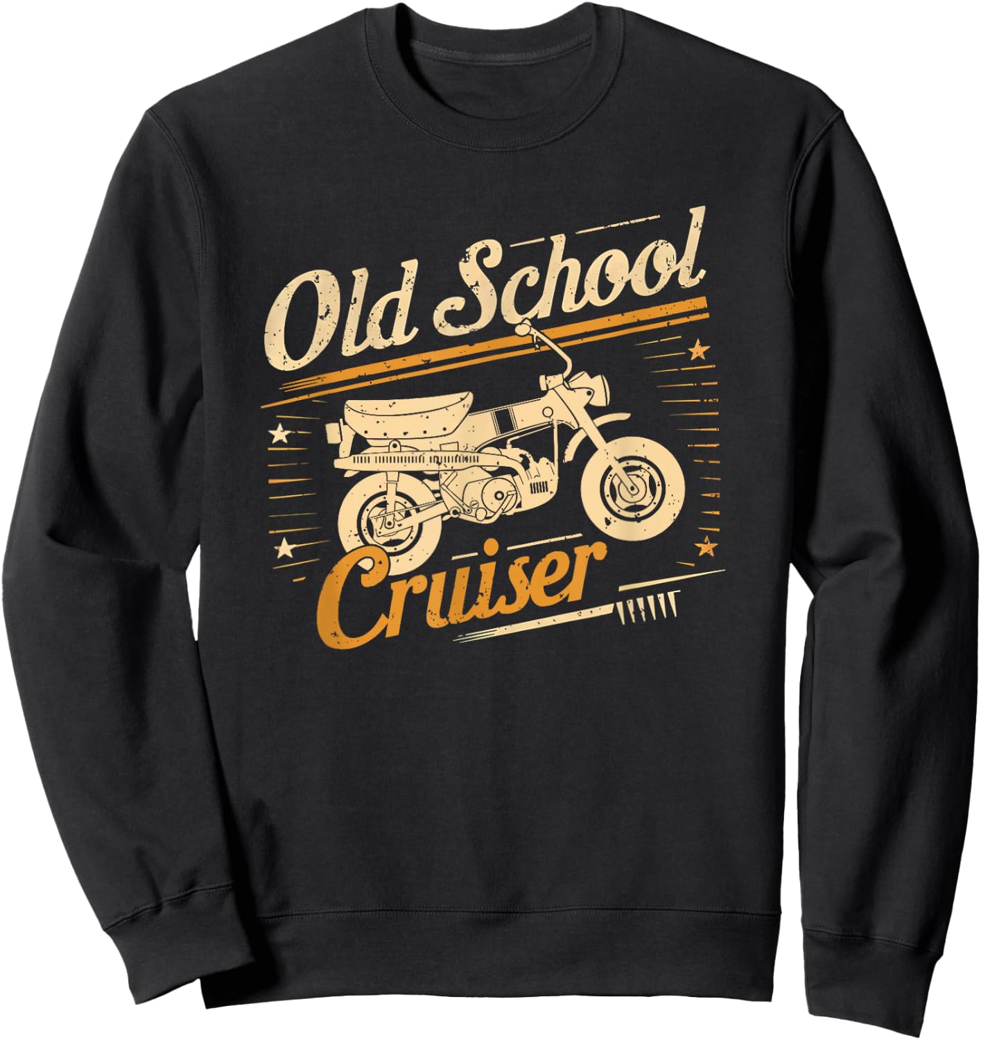 Dax Trail70 CT70 Moped Motorbike Retro Sweatshirt - Sweatshirt | Black