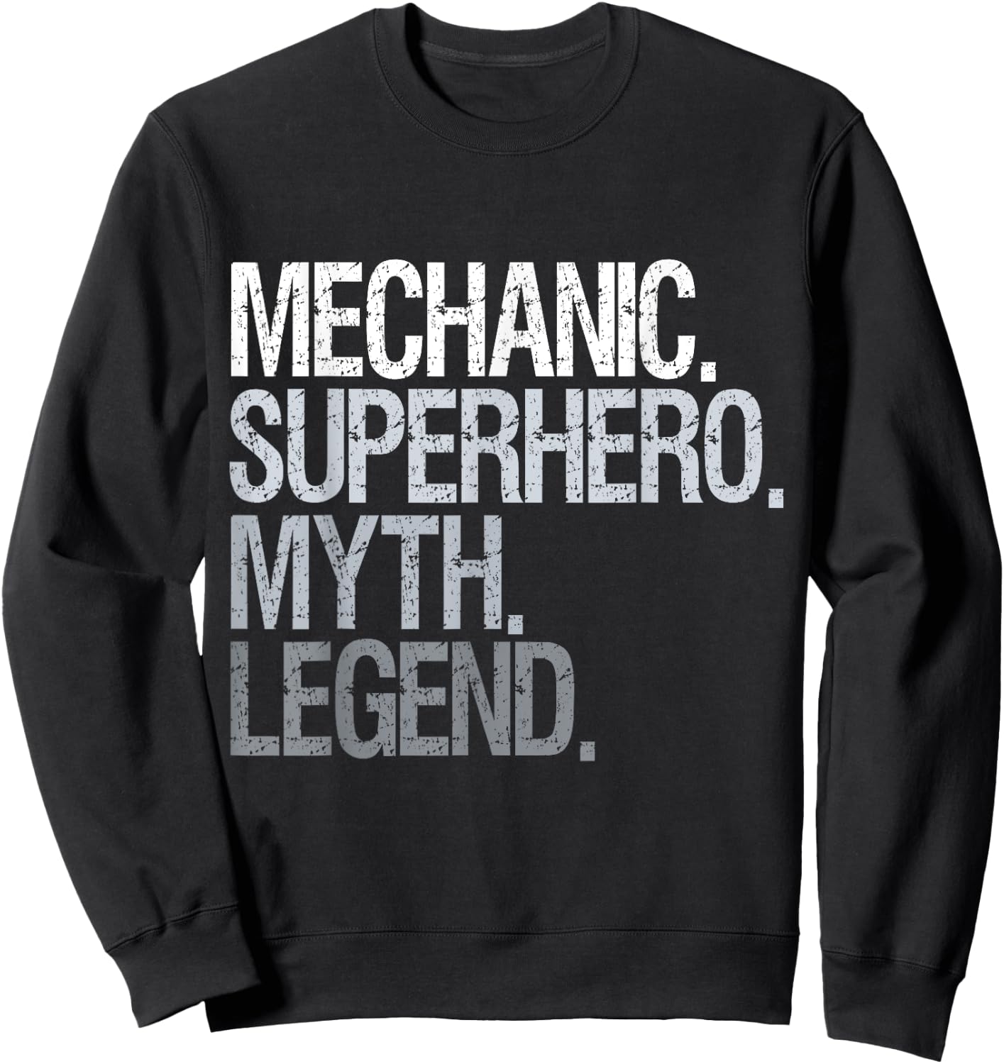 Funny mechanic Sweatshirt - Sweatshirt | Black