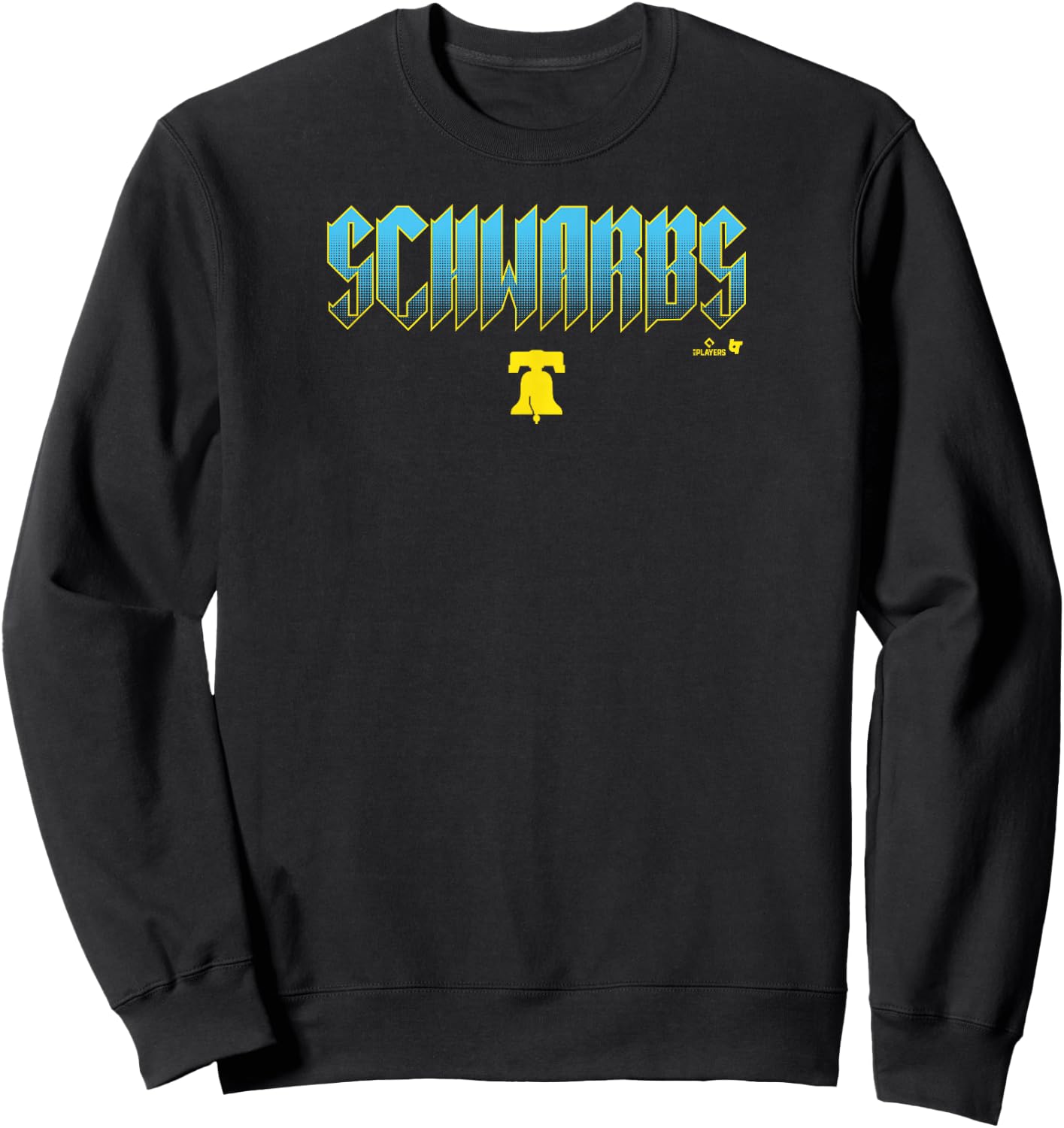 Kyle Schwarber: Philadelphia City Edition Text Sweatshirt - Sweatshirt | Black