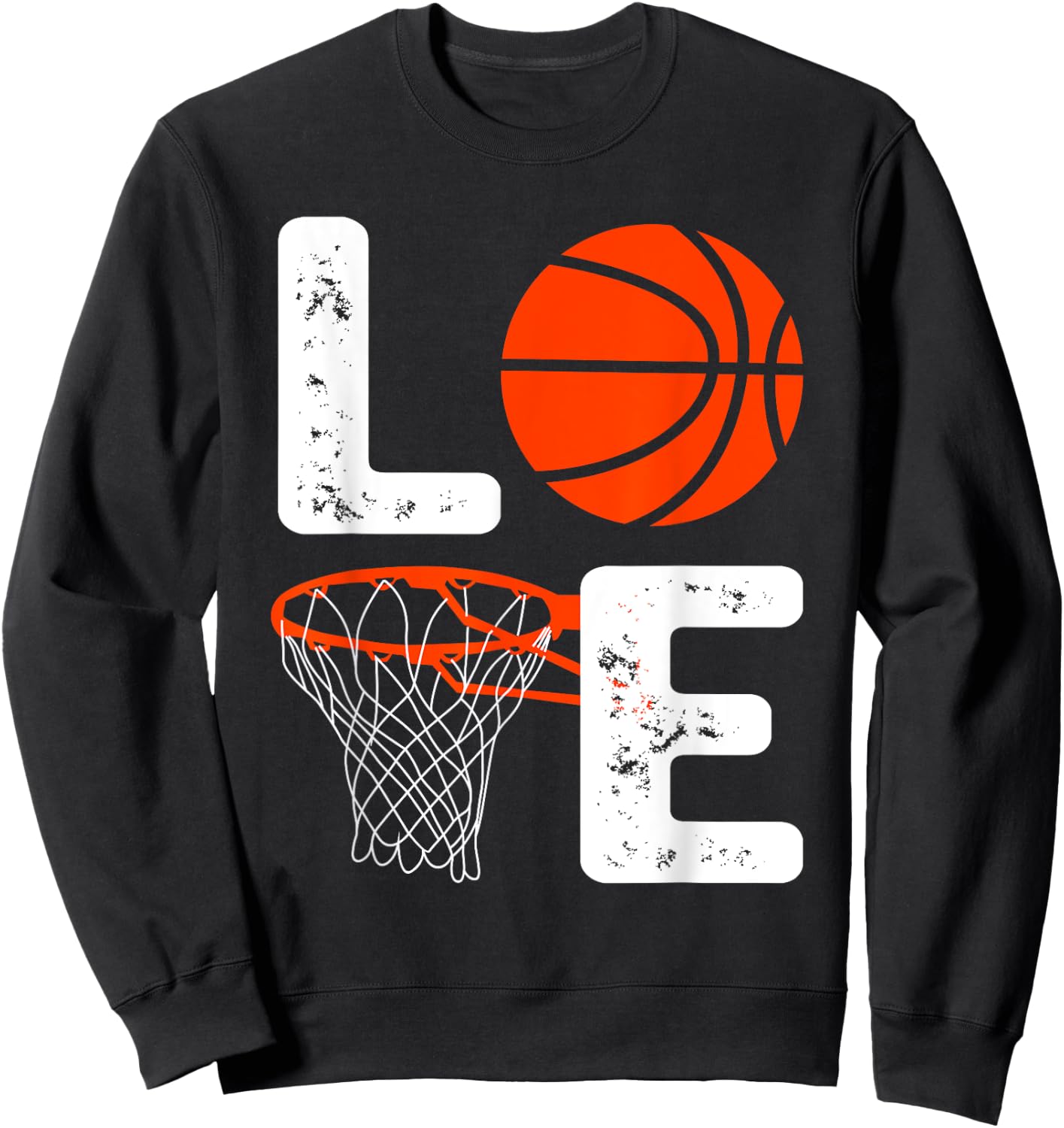 Cool Basketball Women Love Coach Player Team Sports Sweatshirt - Sweatshirt | Black