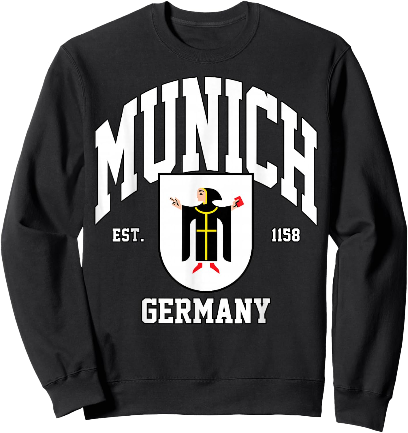 Munich Gift Munich family trip Germany Sweatshirt - Sweatshirt | Black
