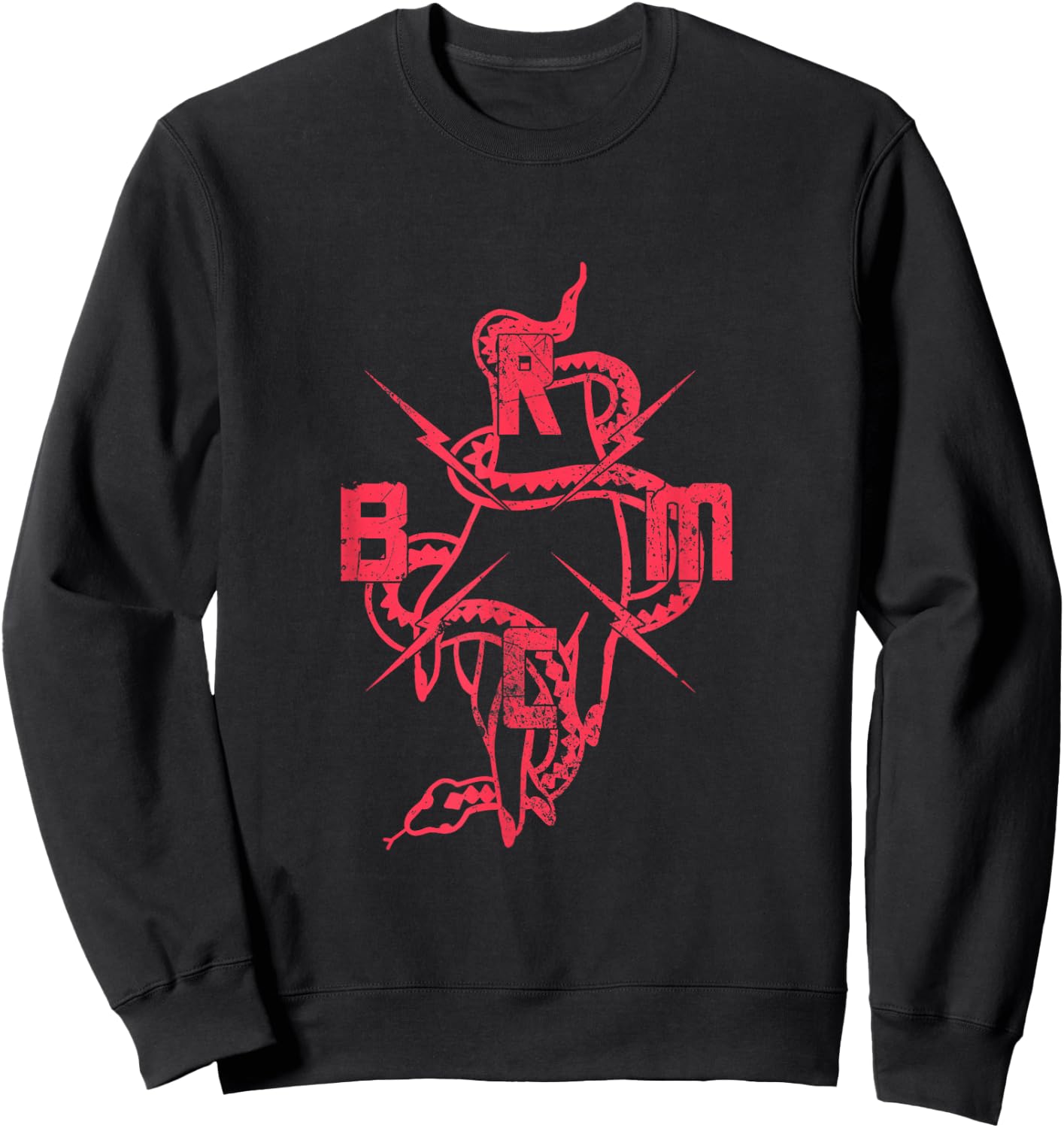 Black Rebel Motorcycle Club "Snake Hand Logo" Sweatshirt - Sweatshirt | Black