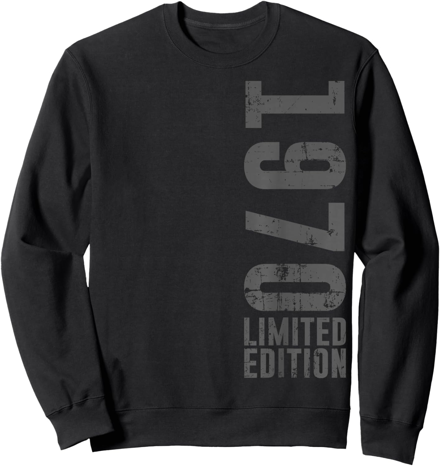 Birthday design limited edition and vintage, born in 1970 Sweatshirt - Sweatshirt | Black