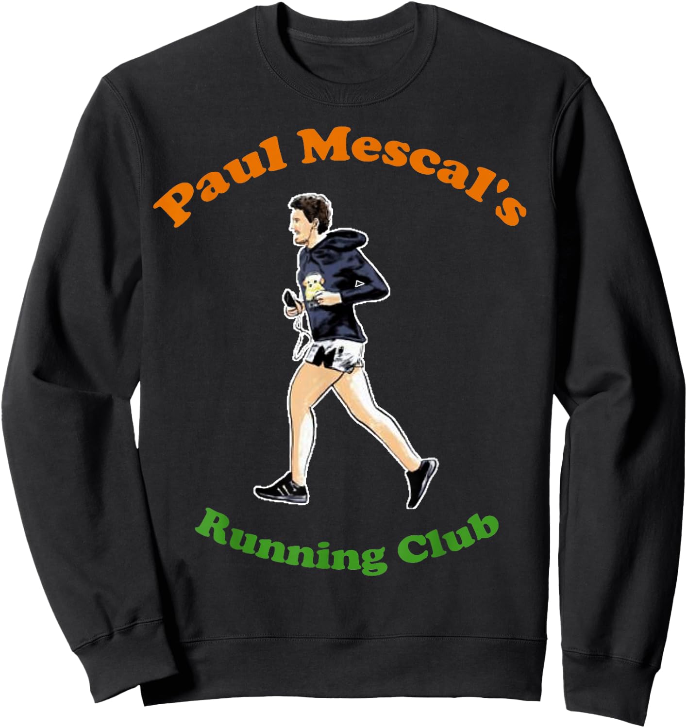 Paul Mescal's Running Club Sweatshirt - Sweatshirt | Black