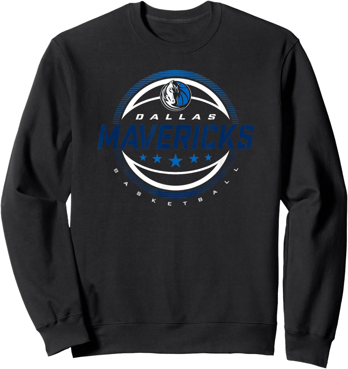 NBA Dallas Mavericks The Rock Sweatshirt - Sweatshirt | Black