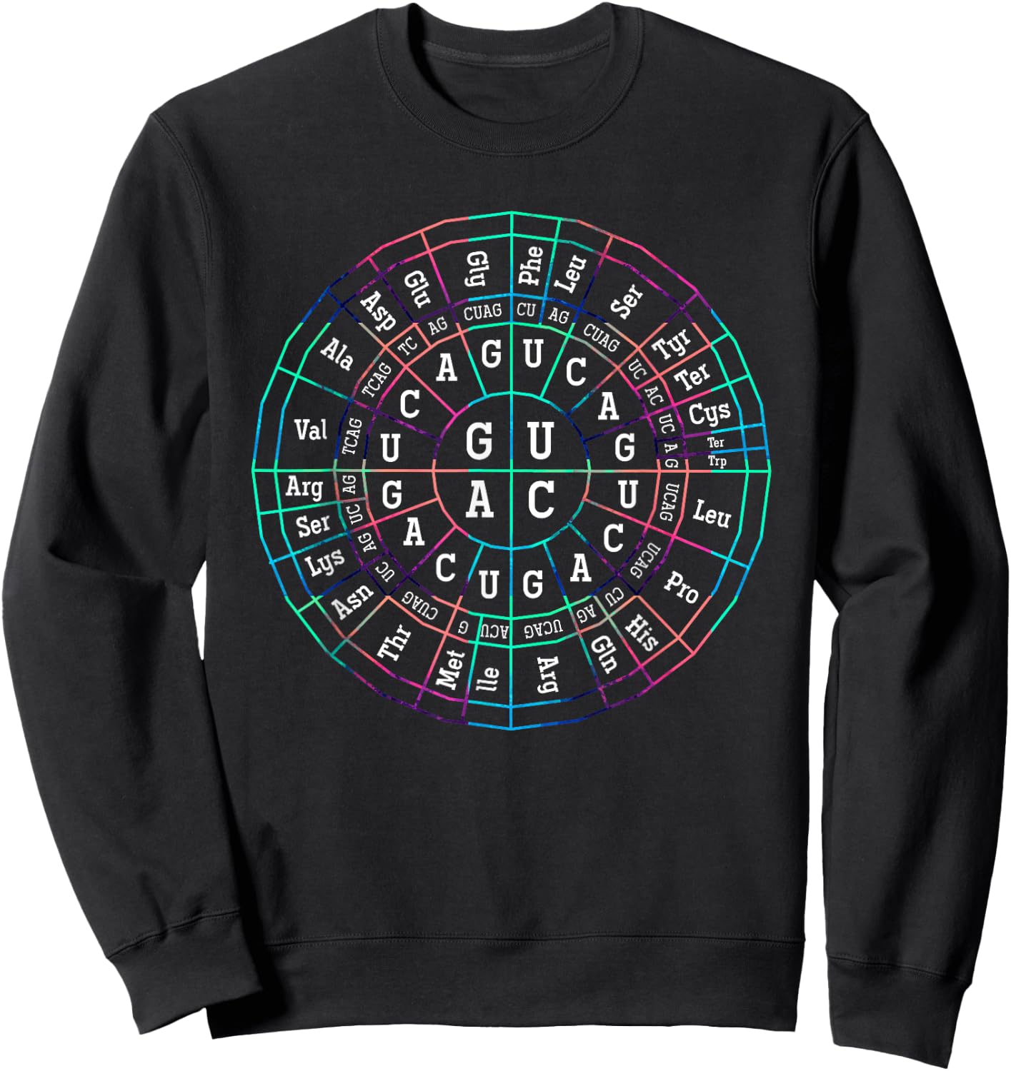 Genetic Code Biology Sweatshirt - Sweatshirt | Black