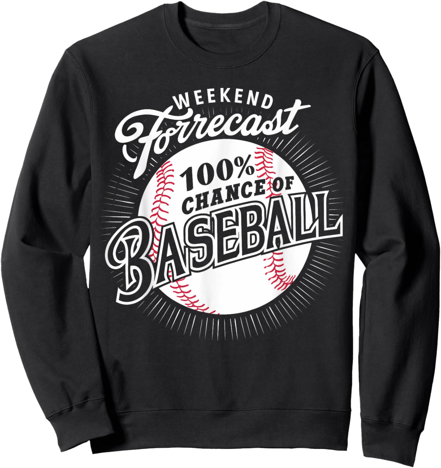 Baseball Women Player Pitcher Softball Sweatshirt - Sweatshirt | Black