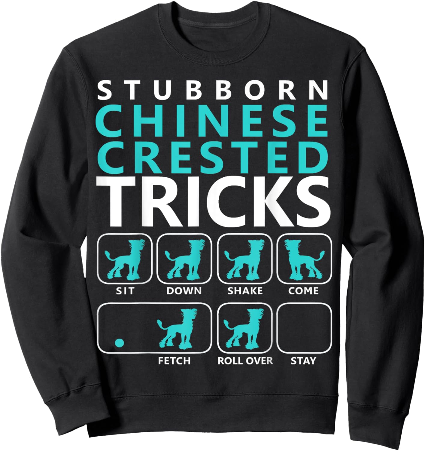 Chinese Crested Sweatshirt - Sweatshirt | Black